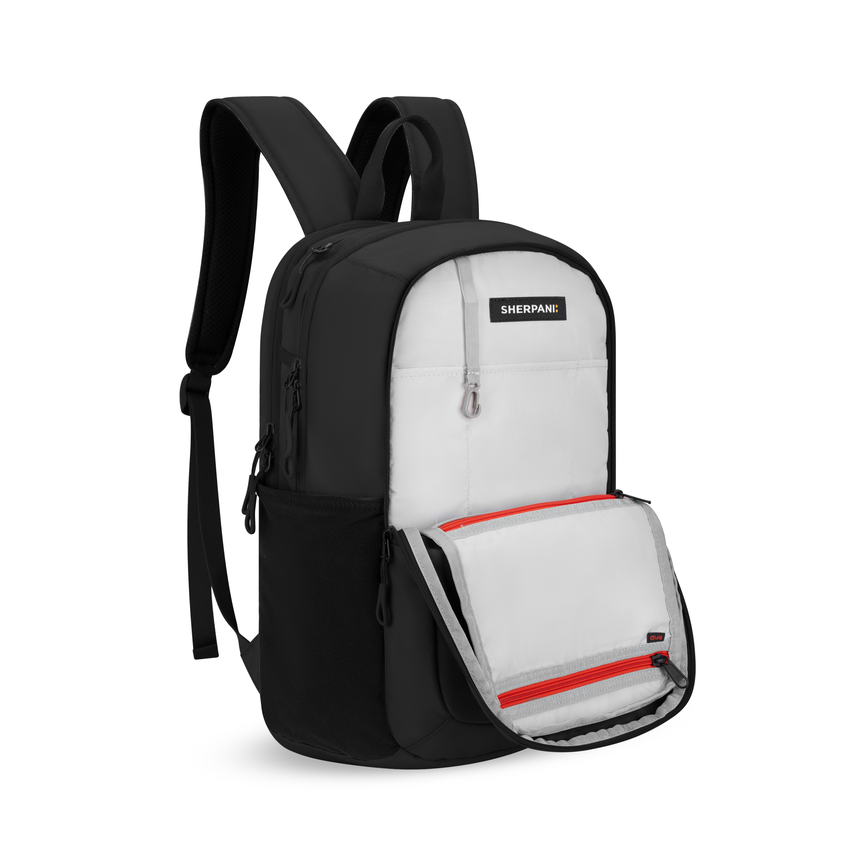 Sherpani Getaway Travel Backpack raven