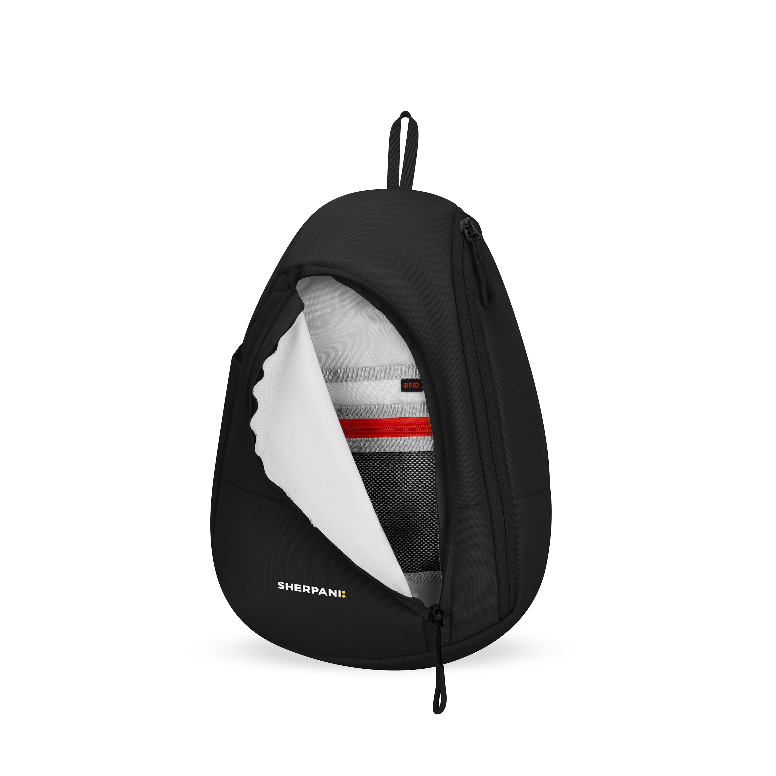 Sherpani Wayfarer Convertible Sling Pack raven black