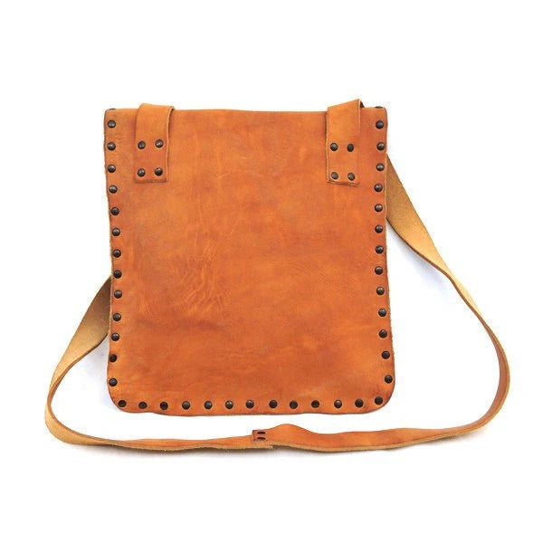 Cydwoq Women's Coat-R Leather Bag tan leather
