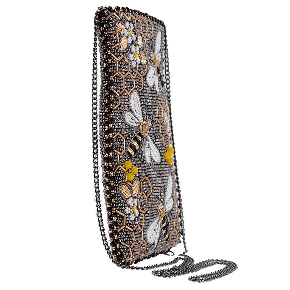 Mary Frances Bee Awesome Crossbody Phone Bag