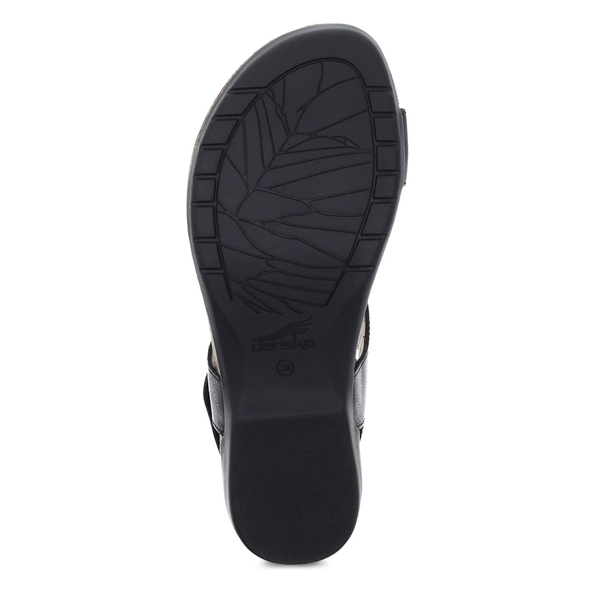 Dansko Reece black waxy burnished
