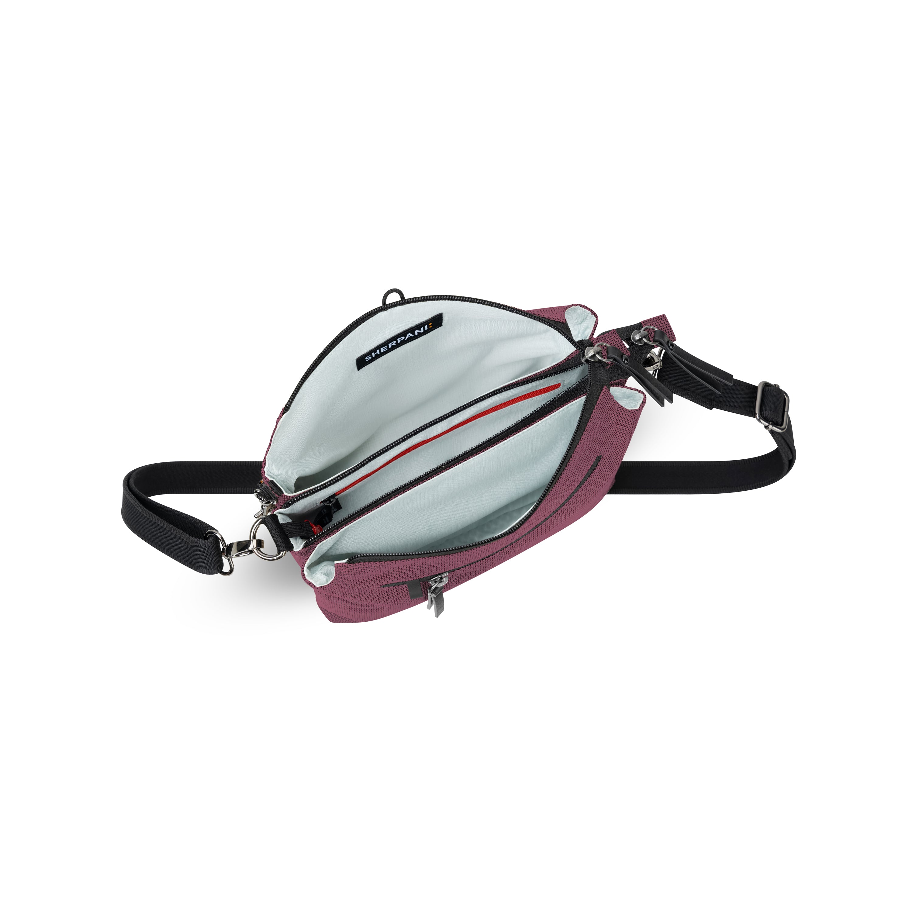 Sherpani Mei AT Travel Crossbody smoky orchid