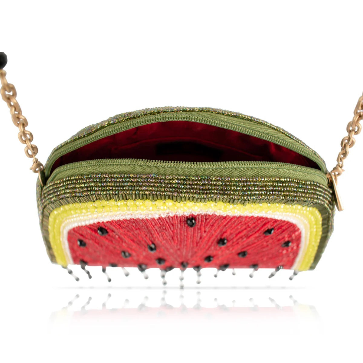 Mary Frances Hello Watermelon Crossbody Handbag