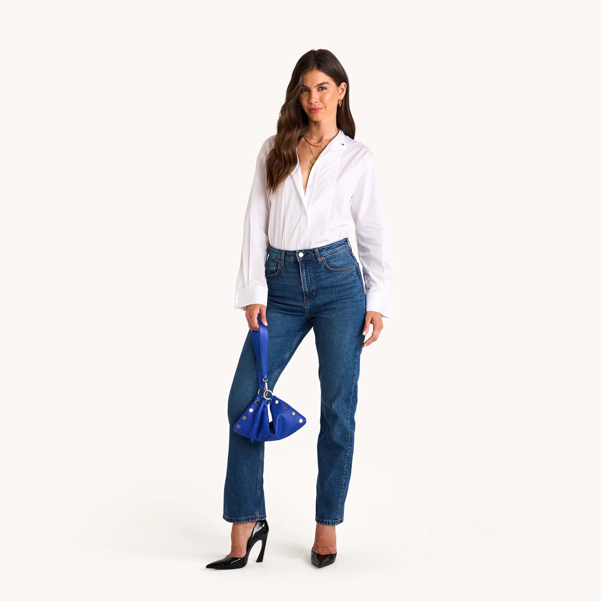 Hammitt Kyle Sml deep water/silver