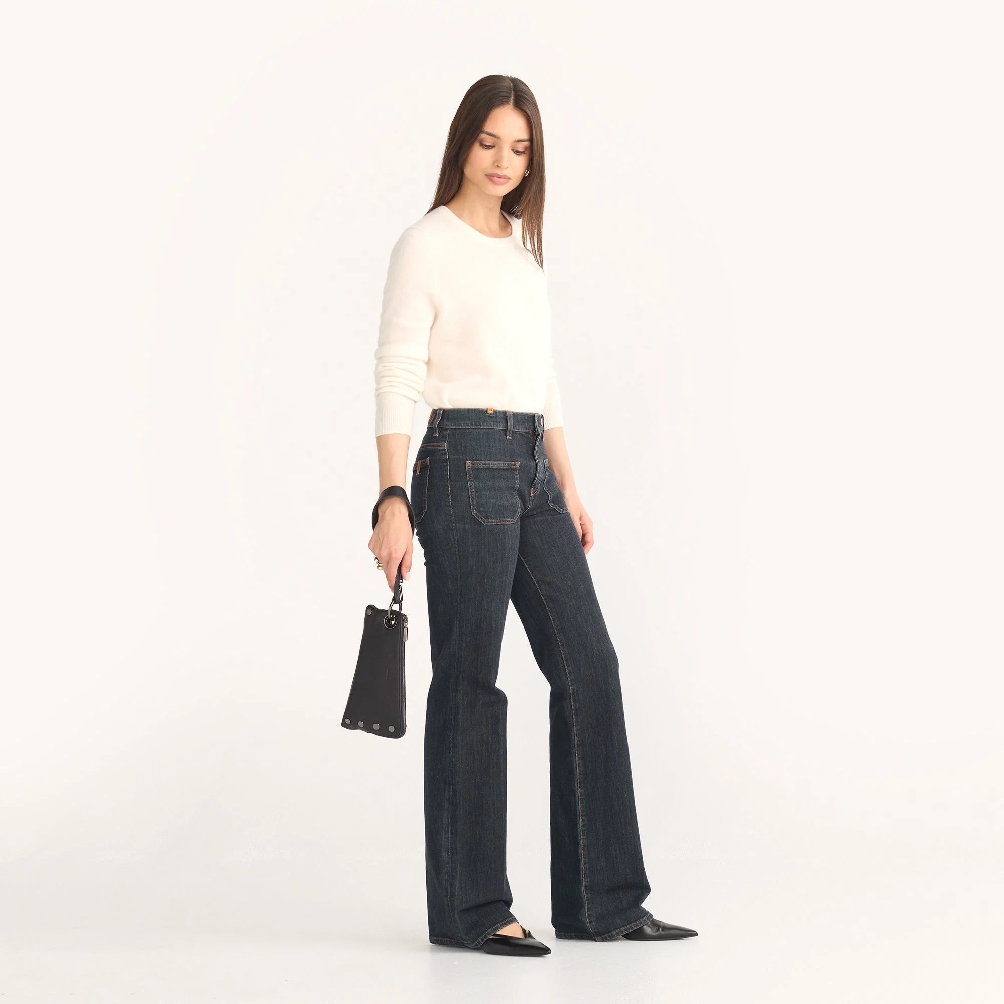 Hammitt Nash Pochette black/gunmetal