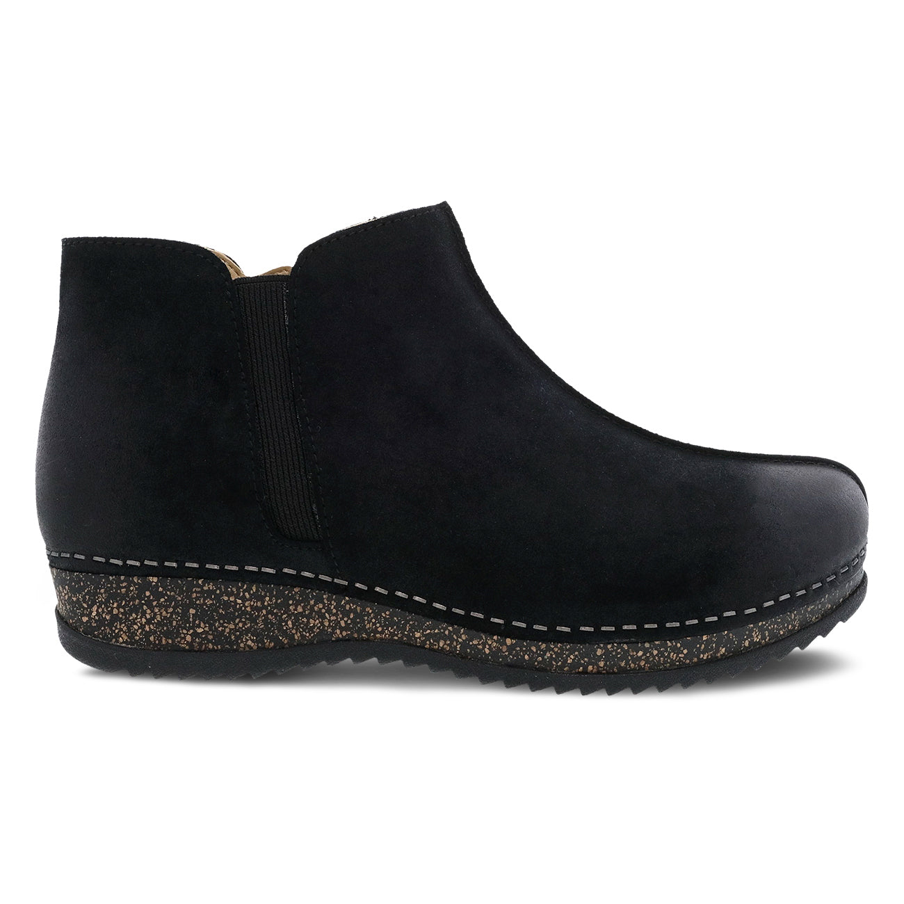 Dansko Makara black burnished suede