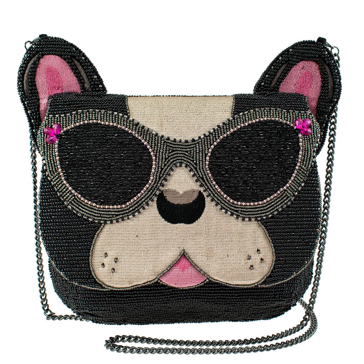 Mary Frances Throw Me a Bone Crossbody Handbag