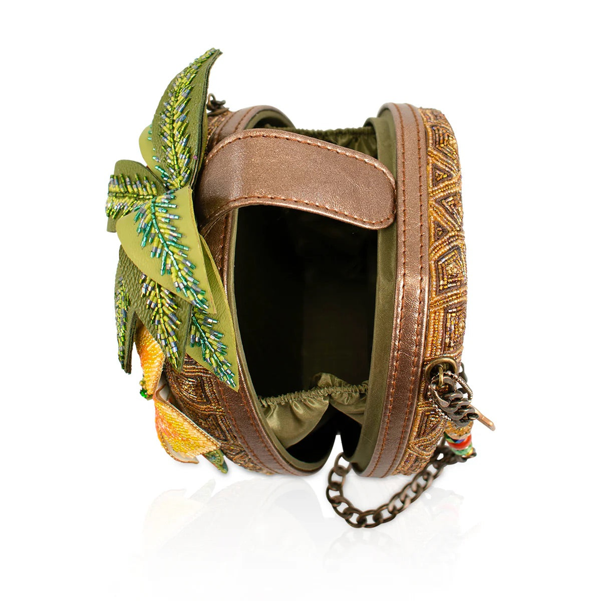 Mary Frances Tiki Couture Crossbody Handbag