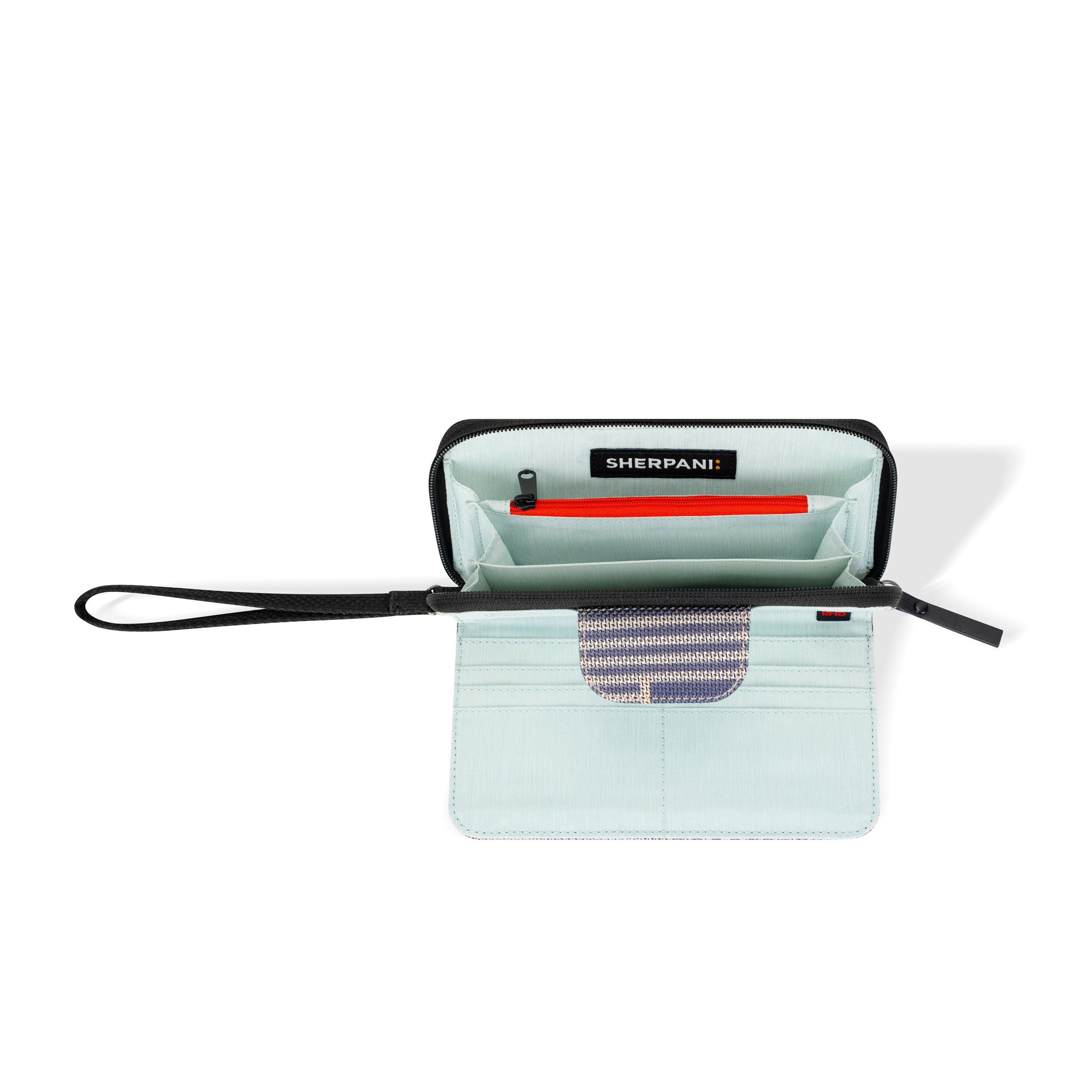 Sherpani Tulum AT Long Wristlet Wallet passport