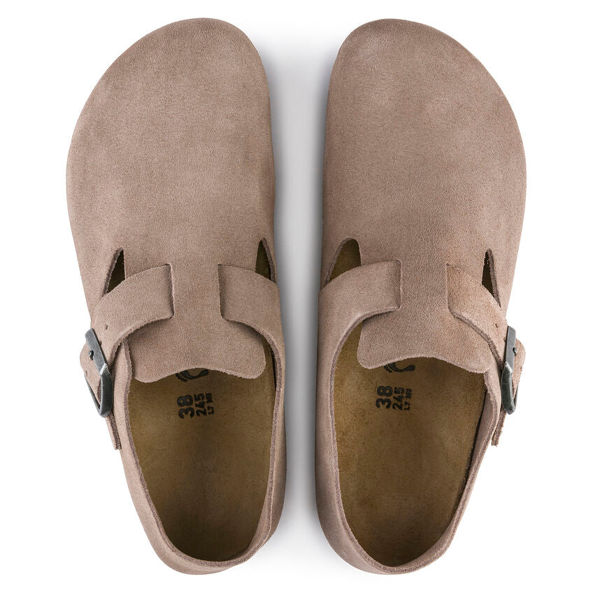 Birkenstock London taupe suede