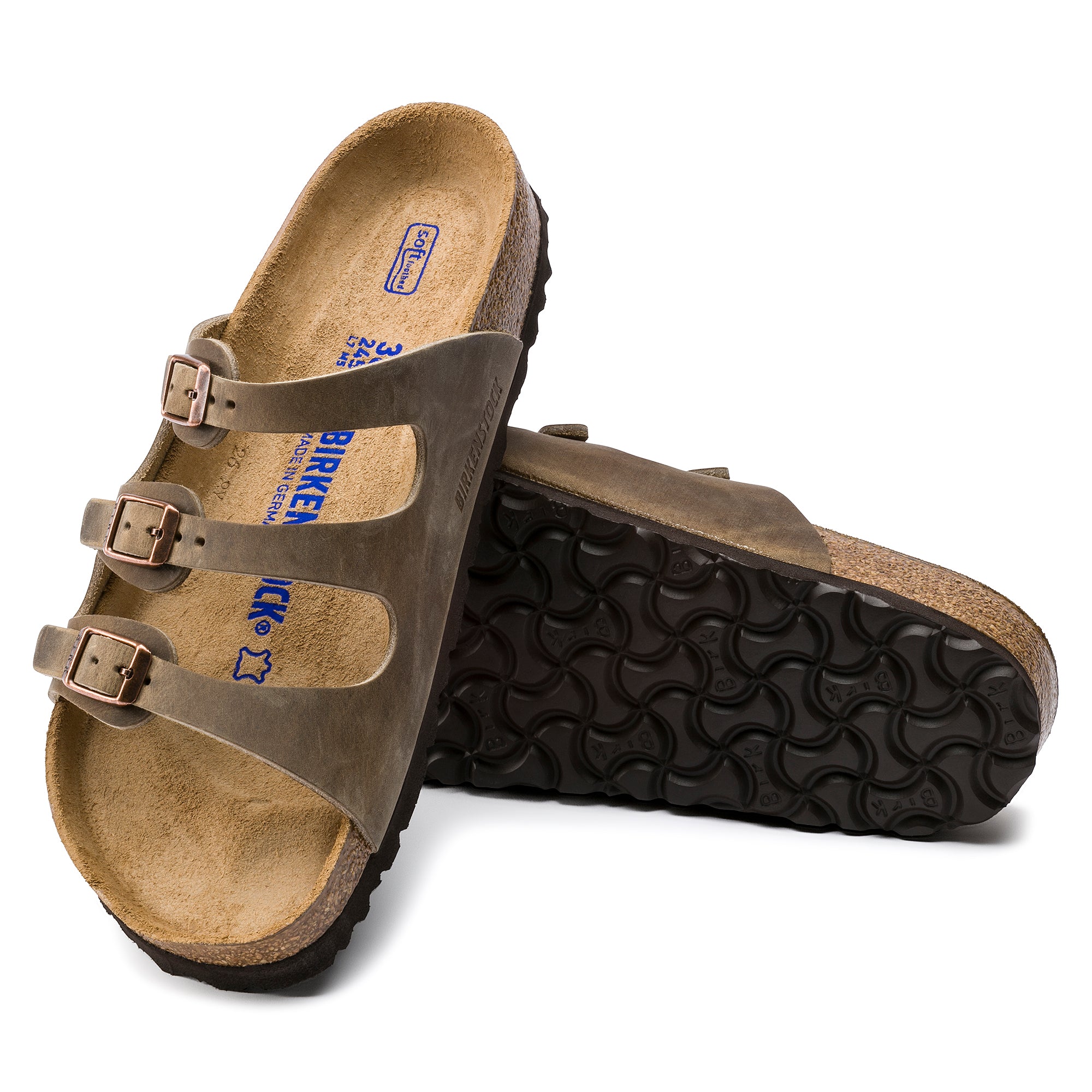 Birkenstock Florida Soft Footbed tobacco oiled leather