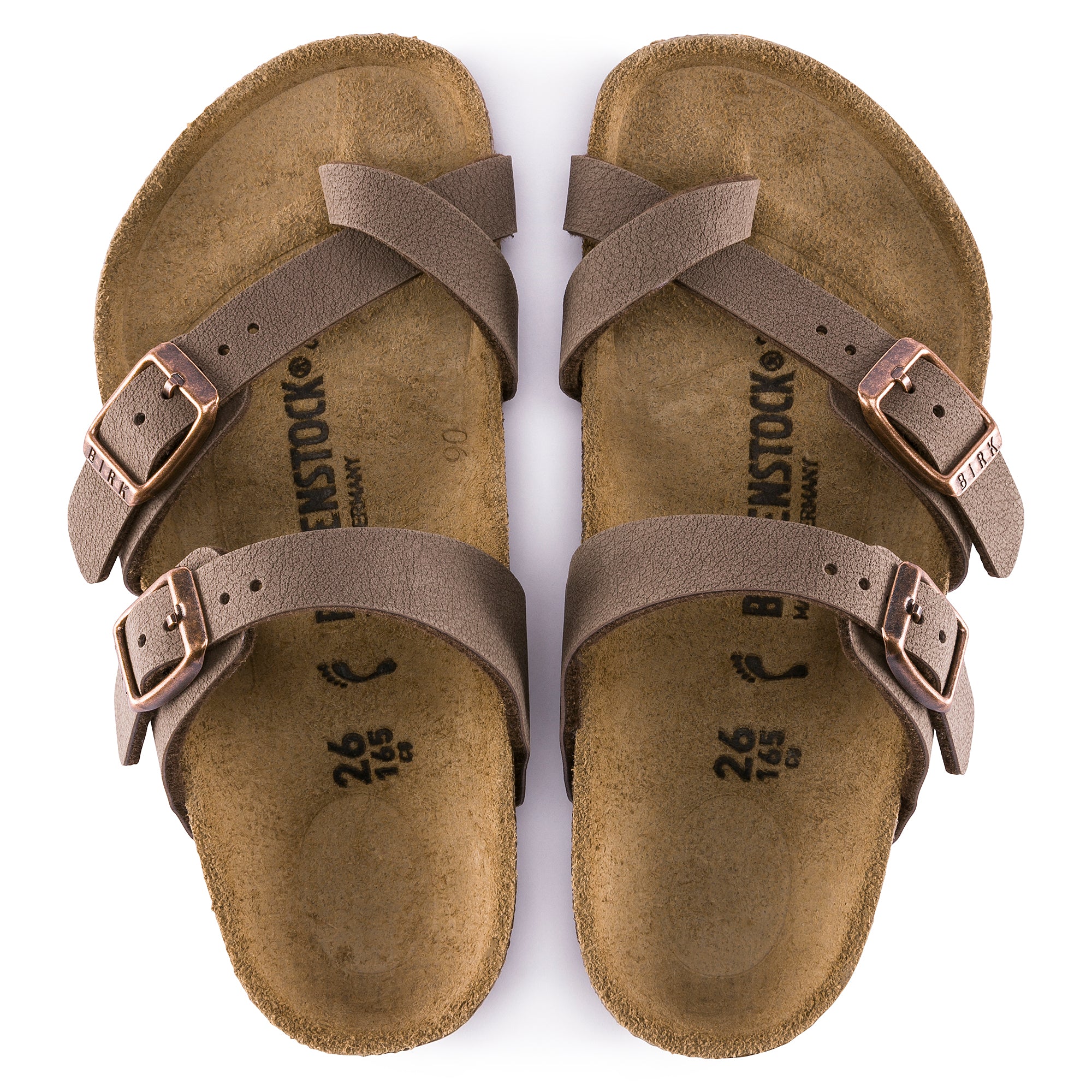 Birkenstock Kids Mayari mocha Birkibuc