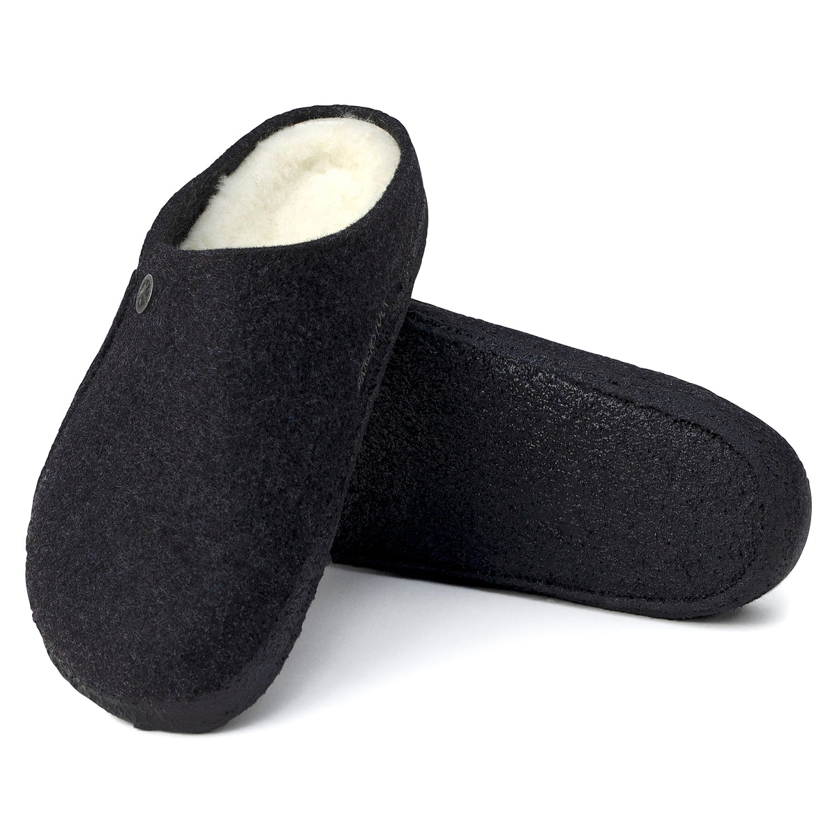 Birkenstock Zermatt Shearling anthracite wool/natural shearling
