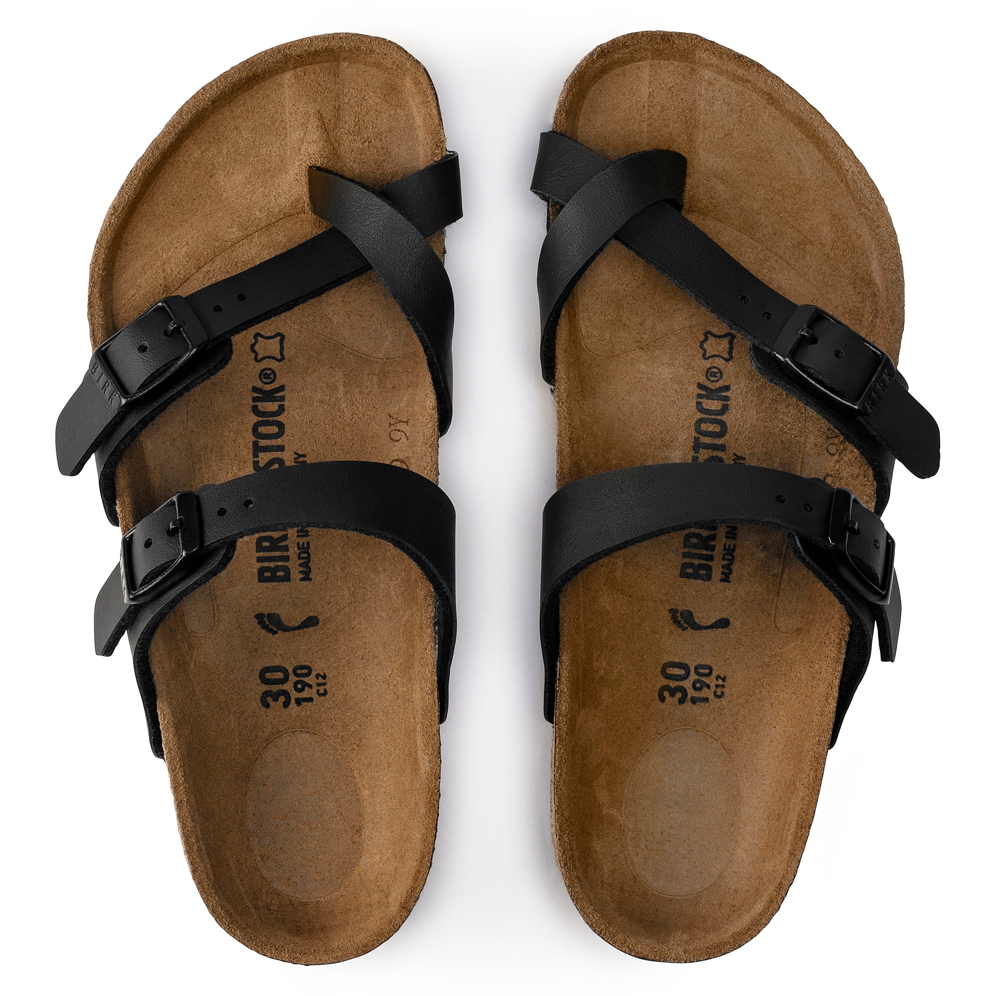 Birkenstock Kids Mayari black Birko-Flor