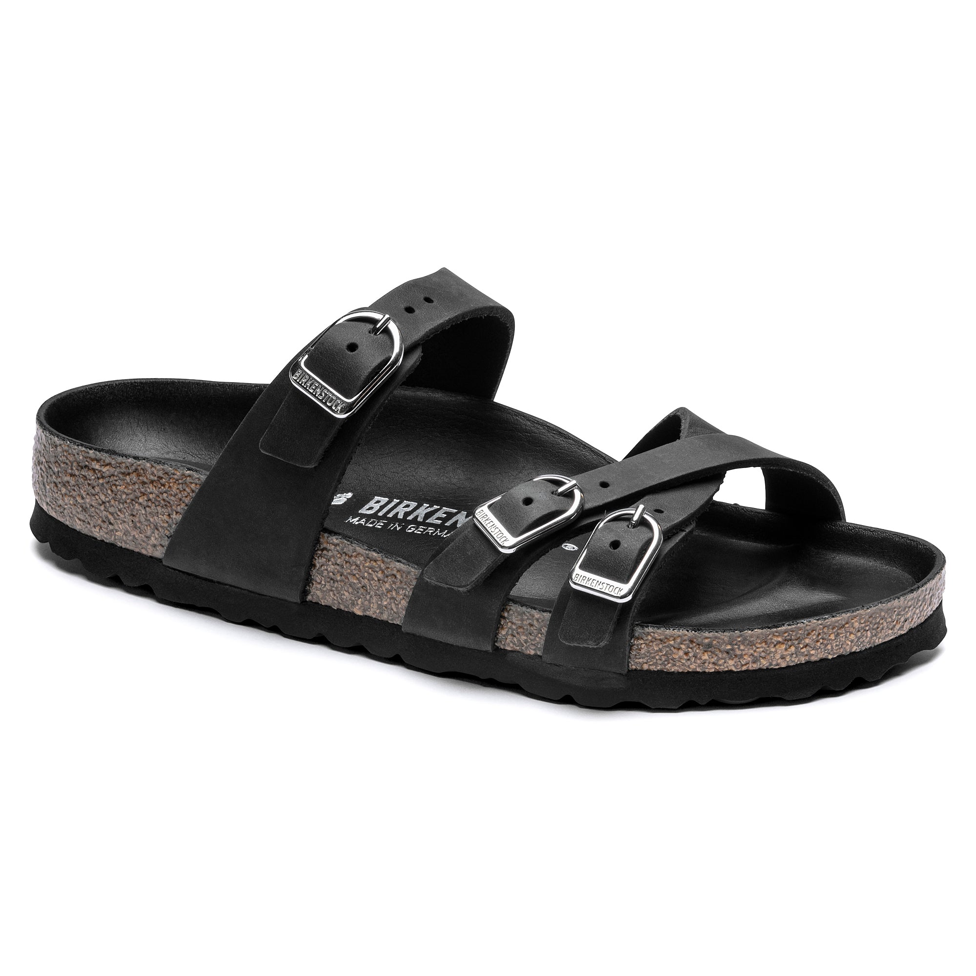 Birkenstock Limited Edition Franca Hex black oiled leather