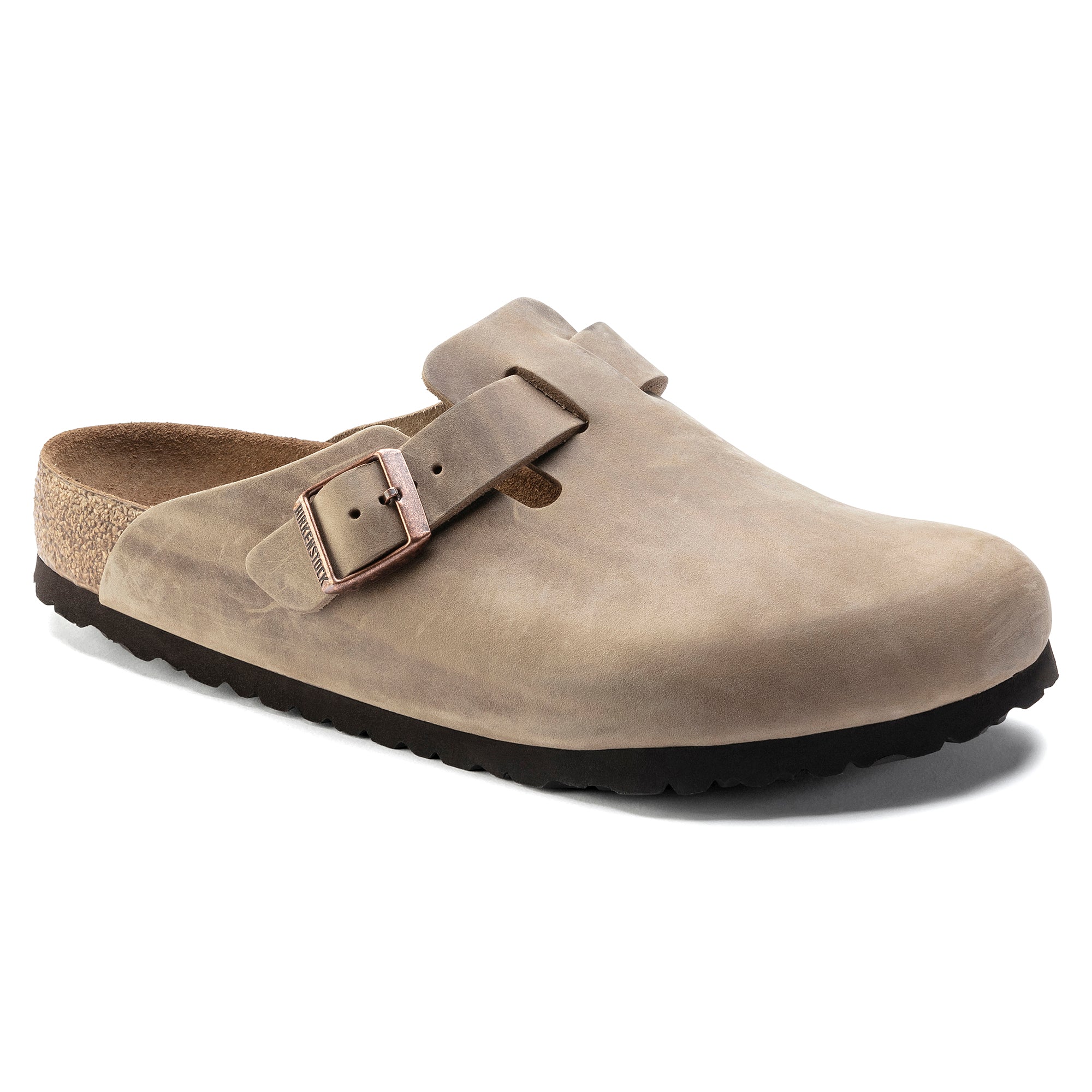 Birkenstock Boston Soft Footbed tobacco oiled leather