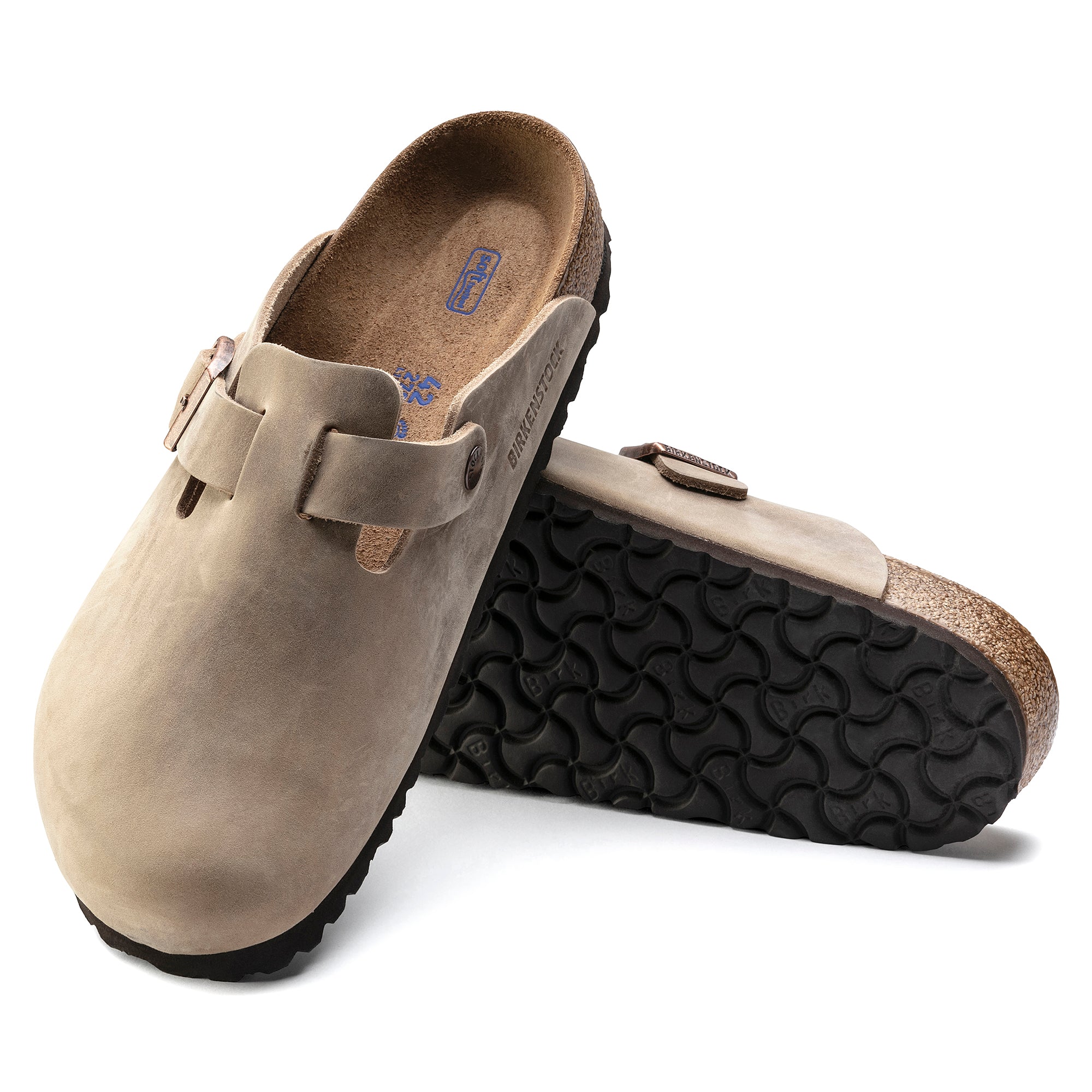 Birkenstock Boston Soft Footbed tobacco oiled leather