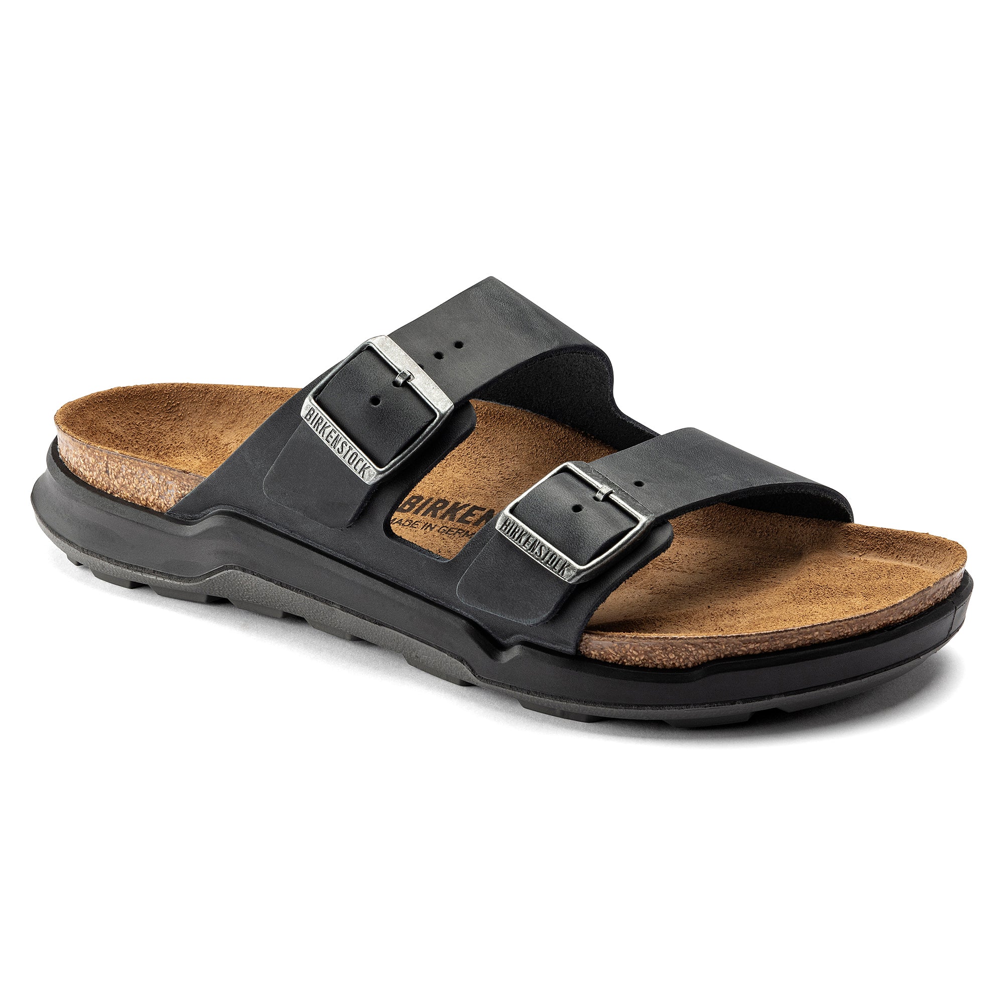 Birkenstock Rugged Casual Men's Arizona Rugged black oiled leather