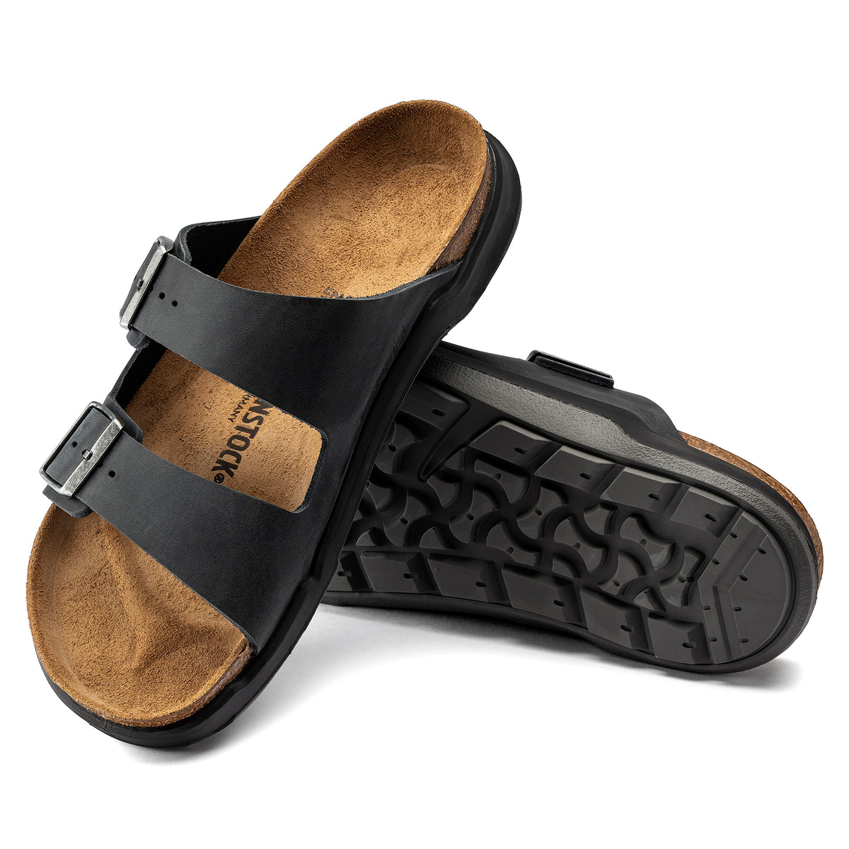 Birkenstock Men's Arizona Crosstown black oiled leather