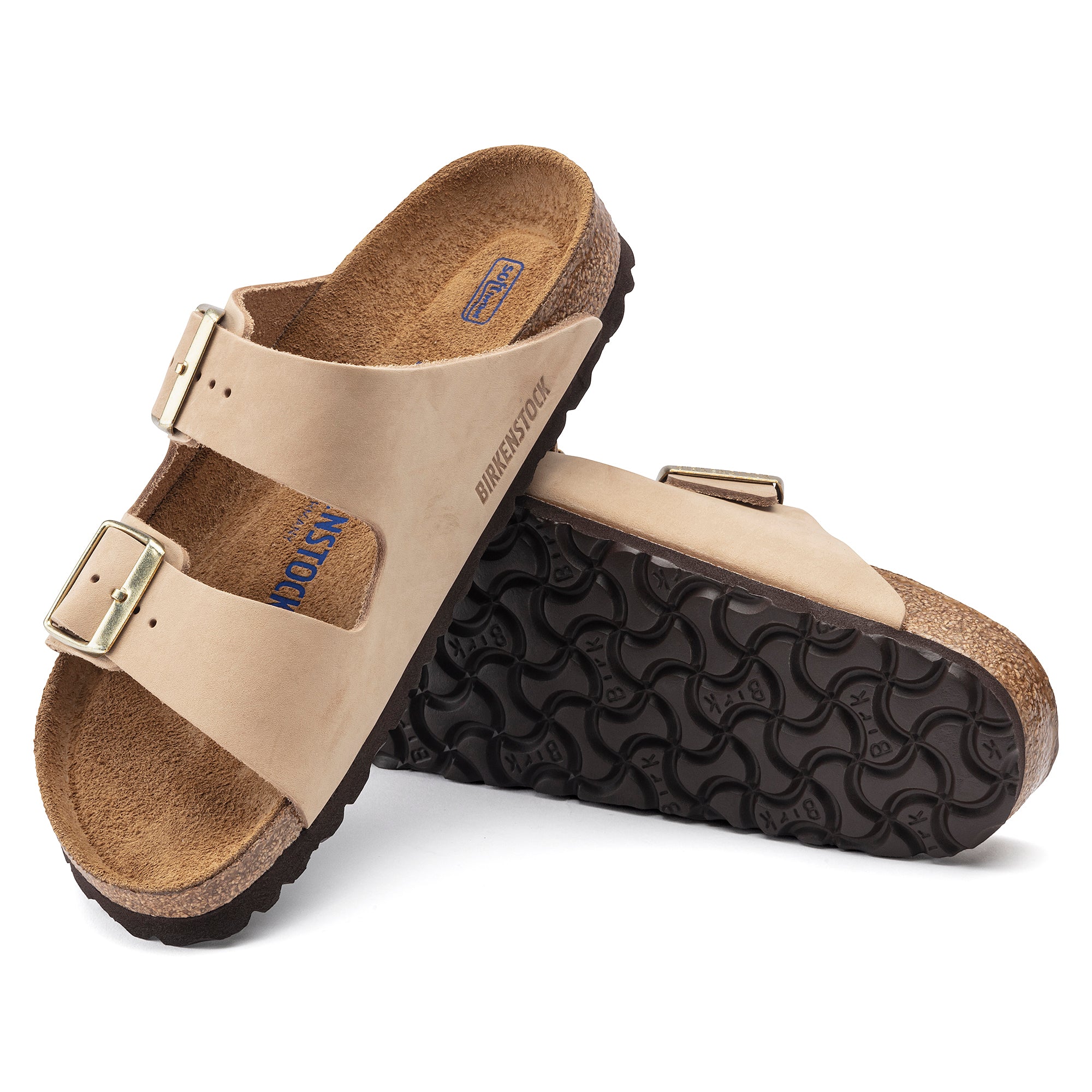 Birkenstock Arizona Soft Footbed sandcastle nubuck