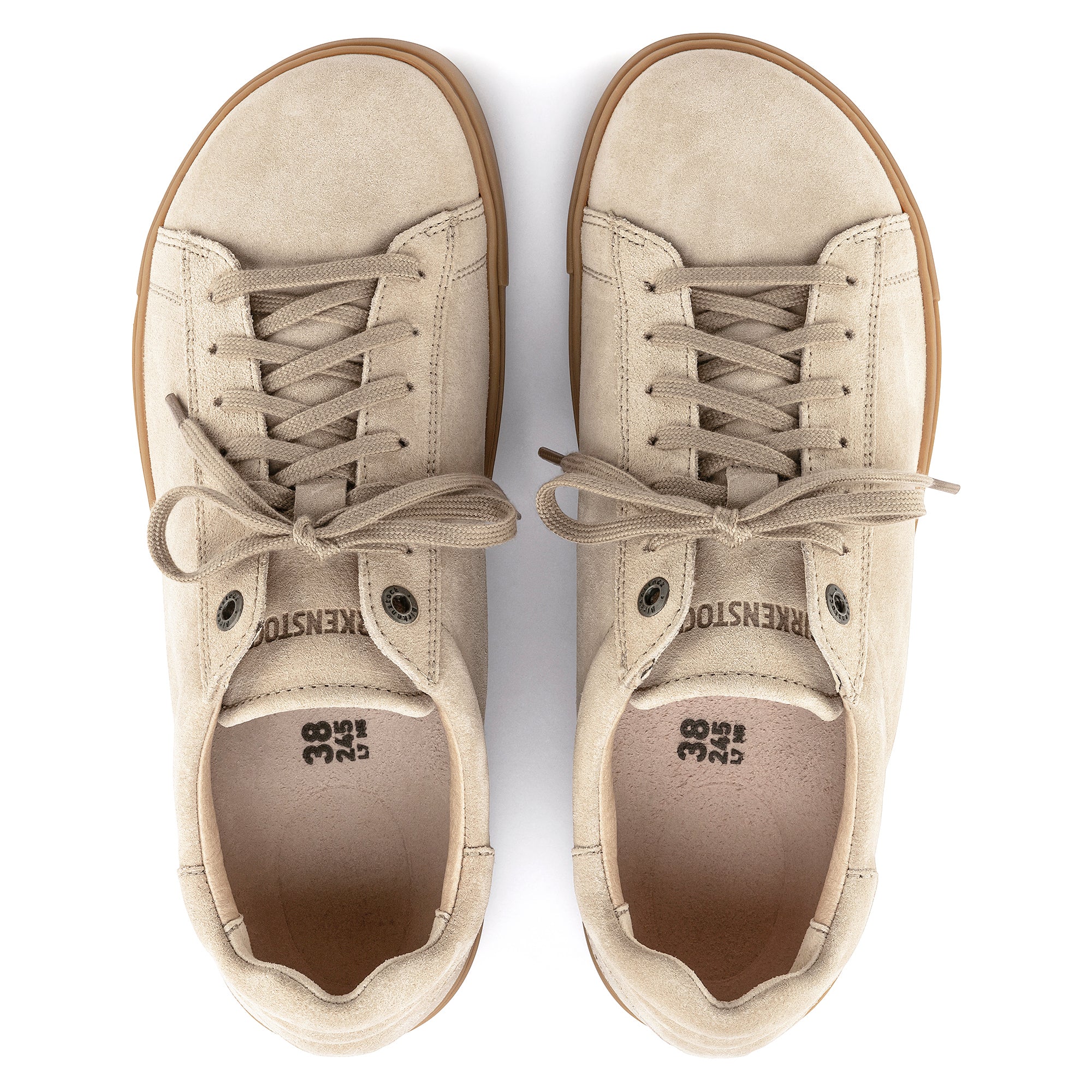 Birkenstock Bend Low sandcastle suede with tan sole