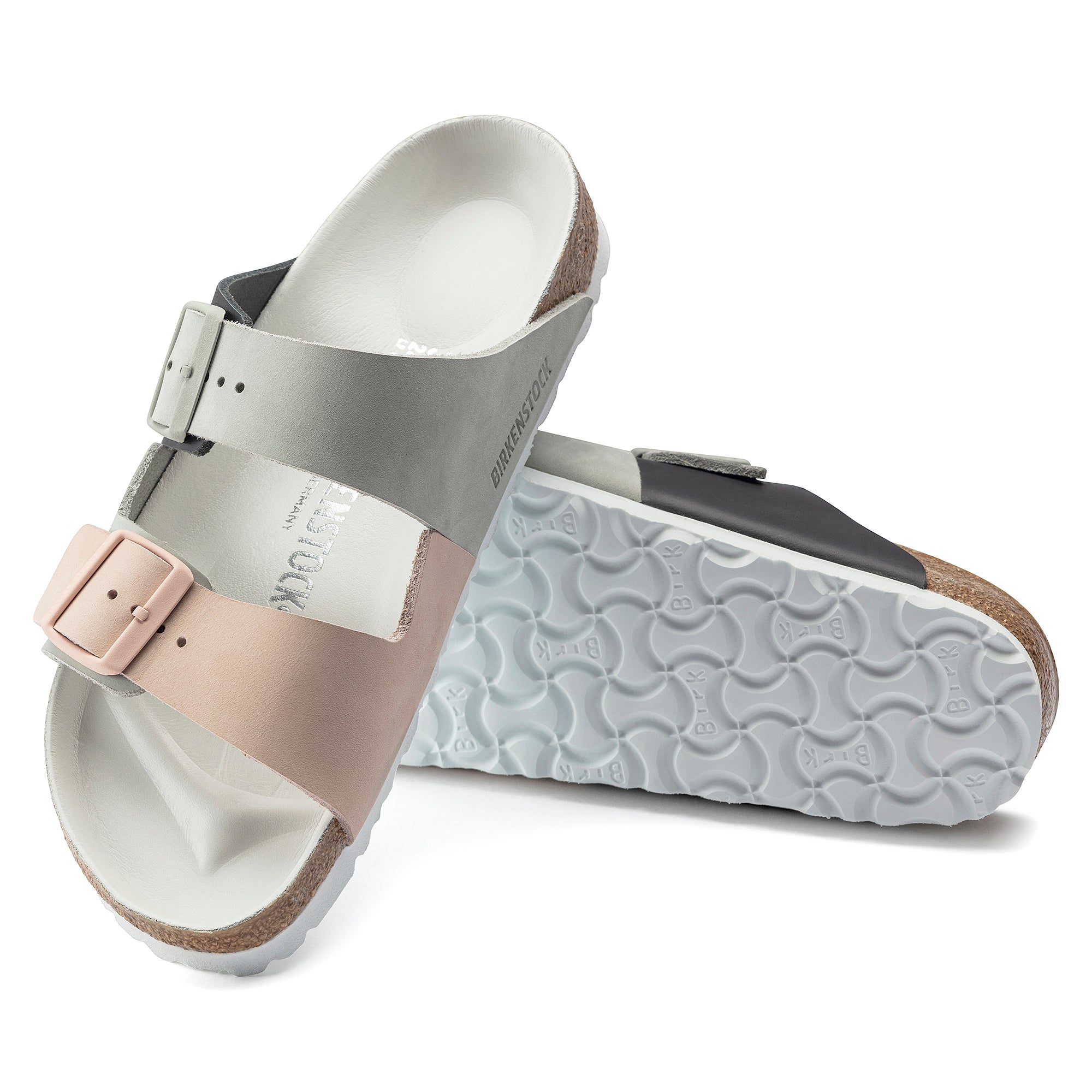 Birkenstock Arizona Split Hex mineral/light rose nubuck