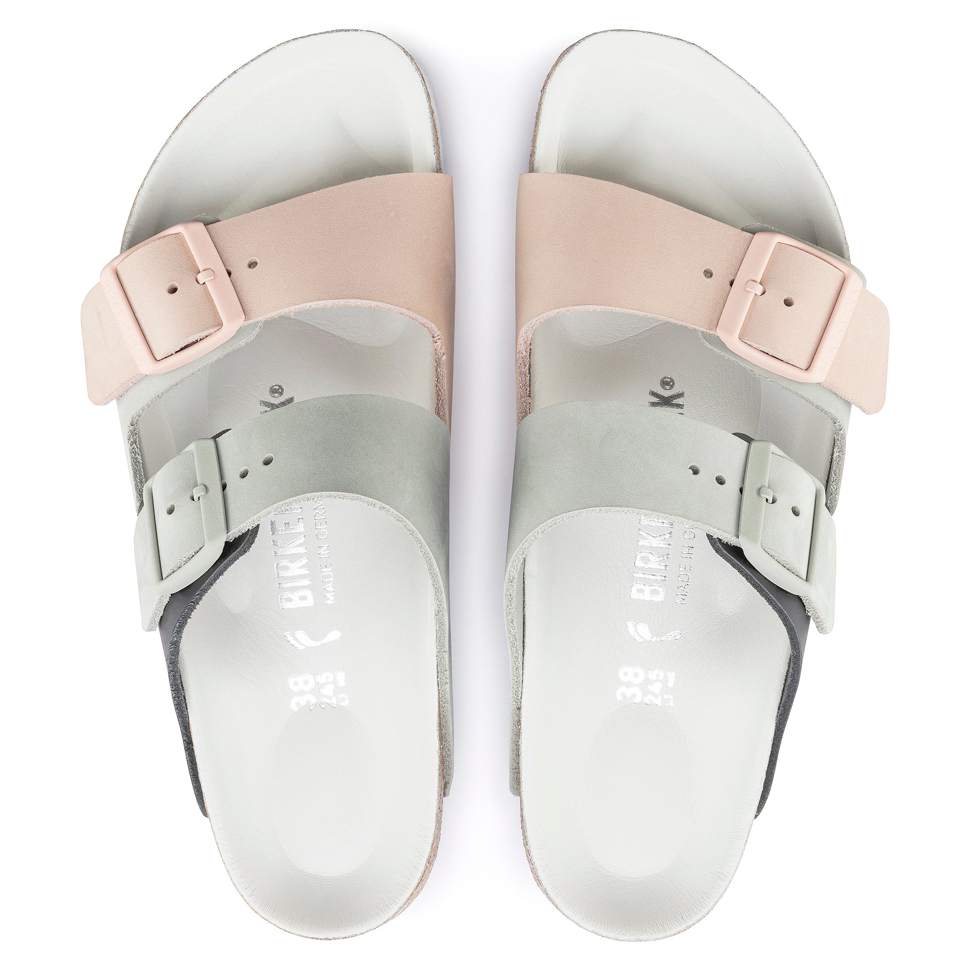 Birkenstock Arizona Split Hex mineral/light rose nubuck