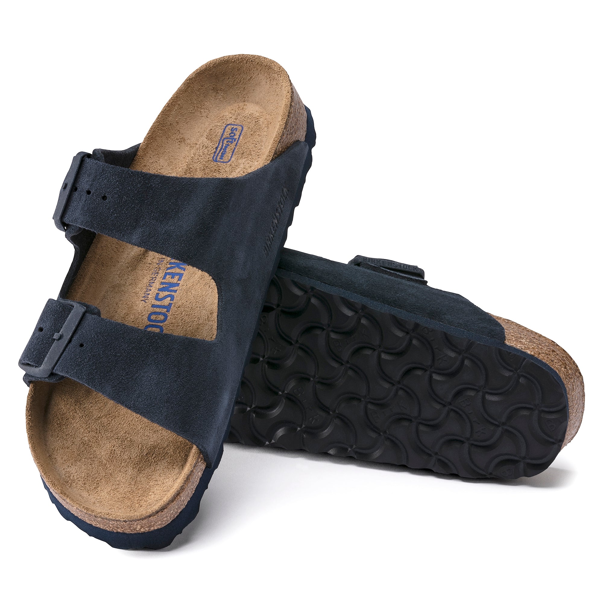 Birkenstock Arizona Soft Footbed night suede with night sole
