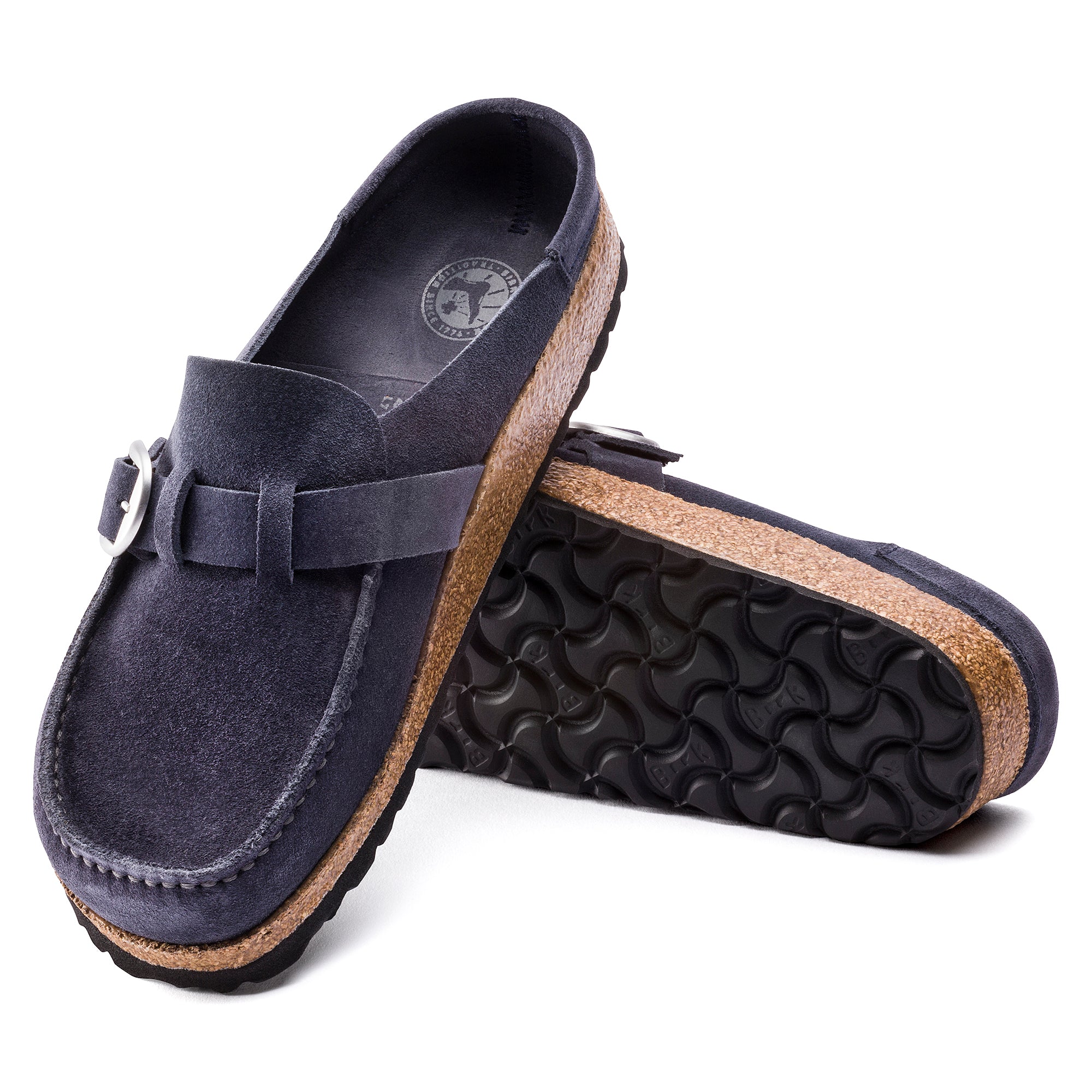 Birkenstock Buckley navy suede