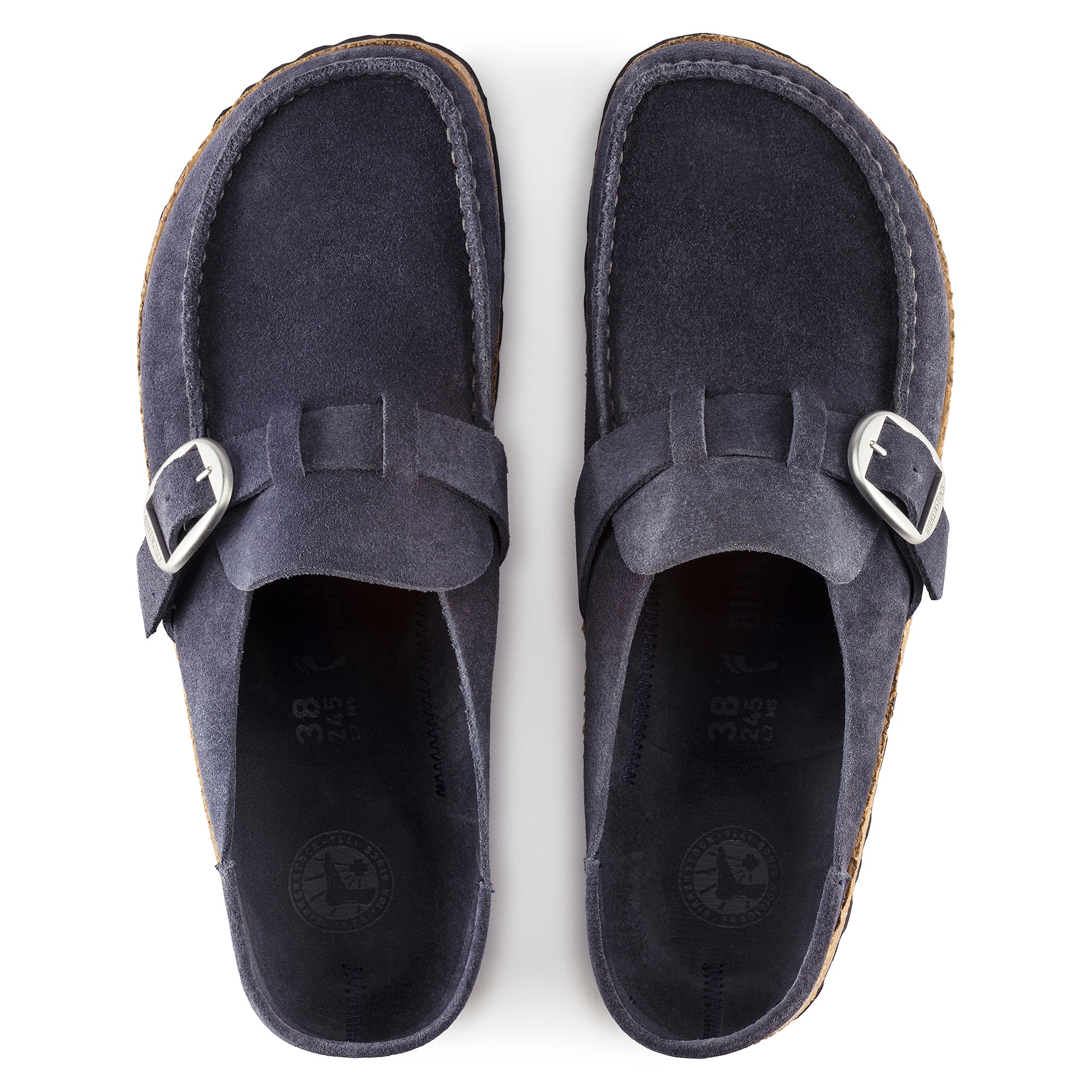 Birkenstock Buckley navy suede