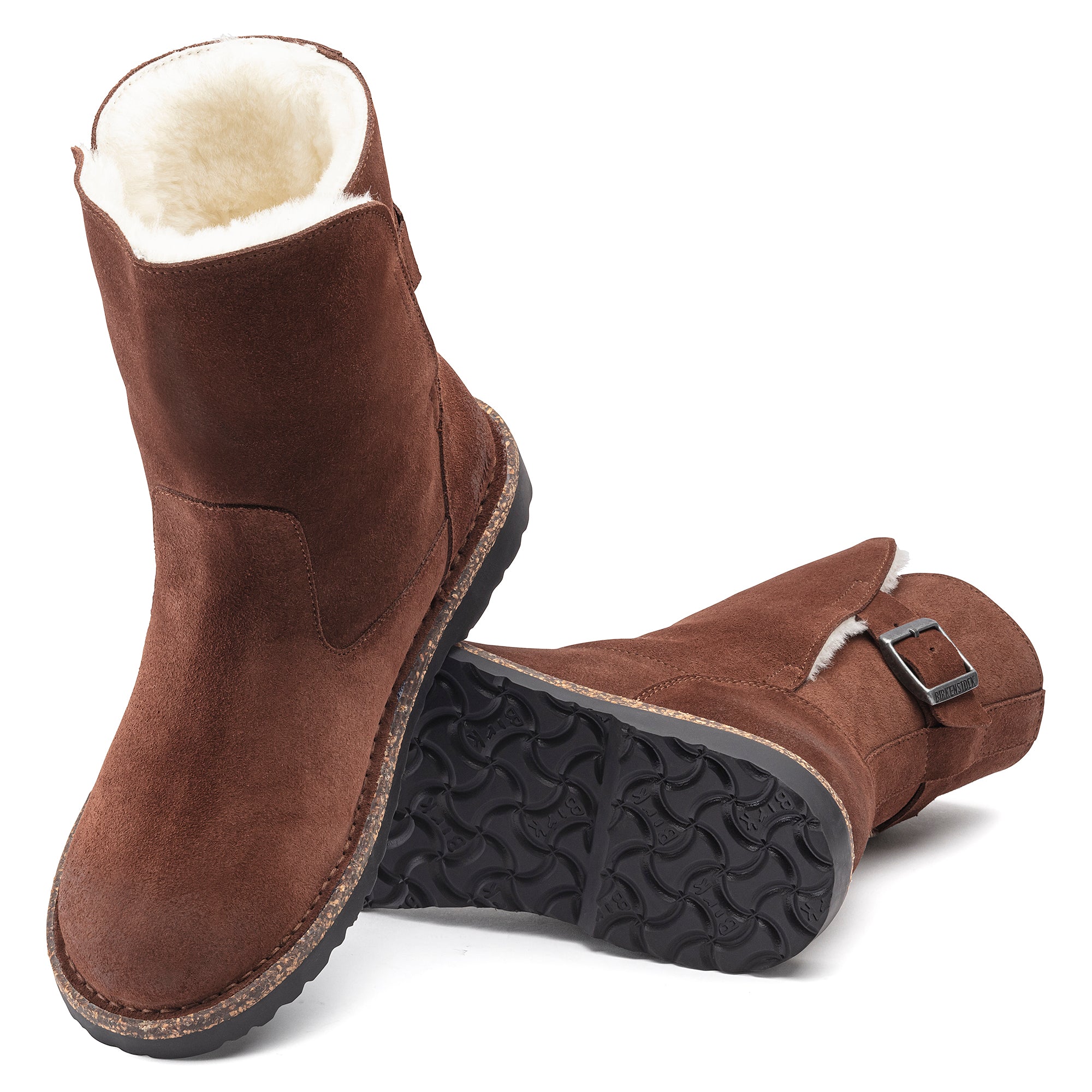 Birkenstock Limited Edition Uppsala espresso suede/natural shearling