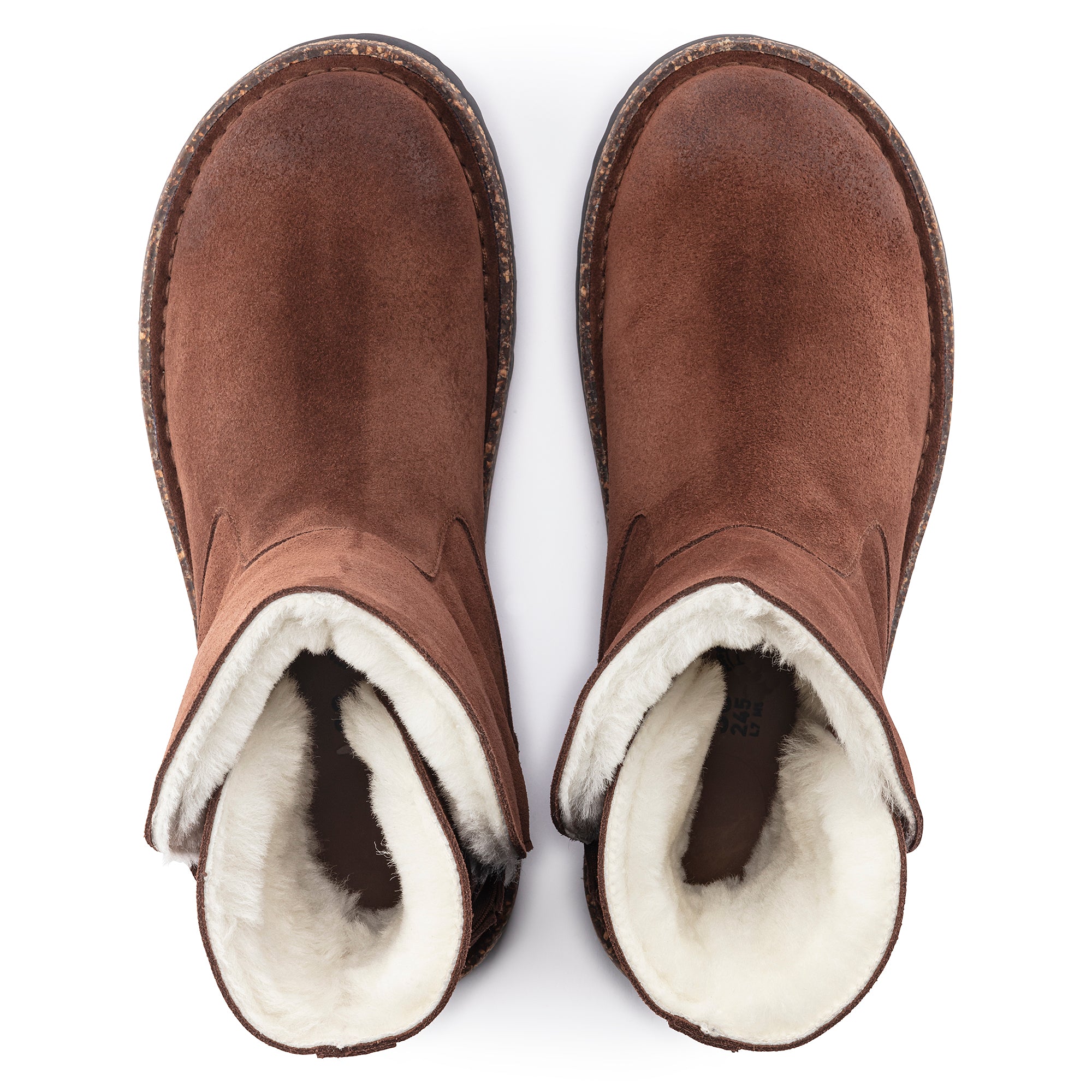 Birkenstock Limited Edition Uppsala espresso suede/natural shearling