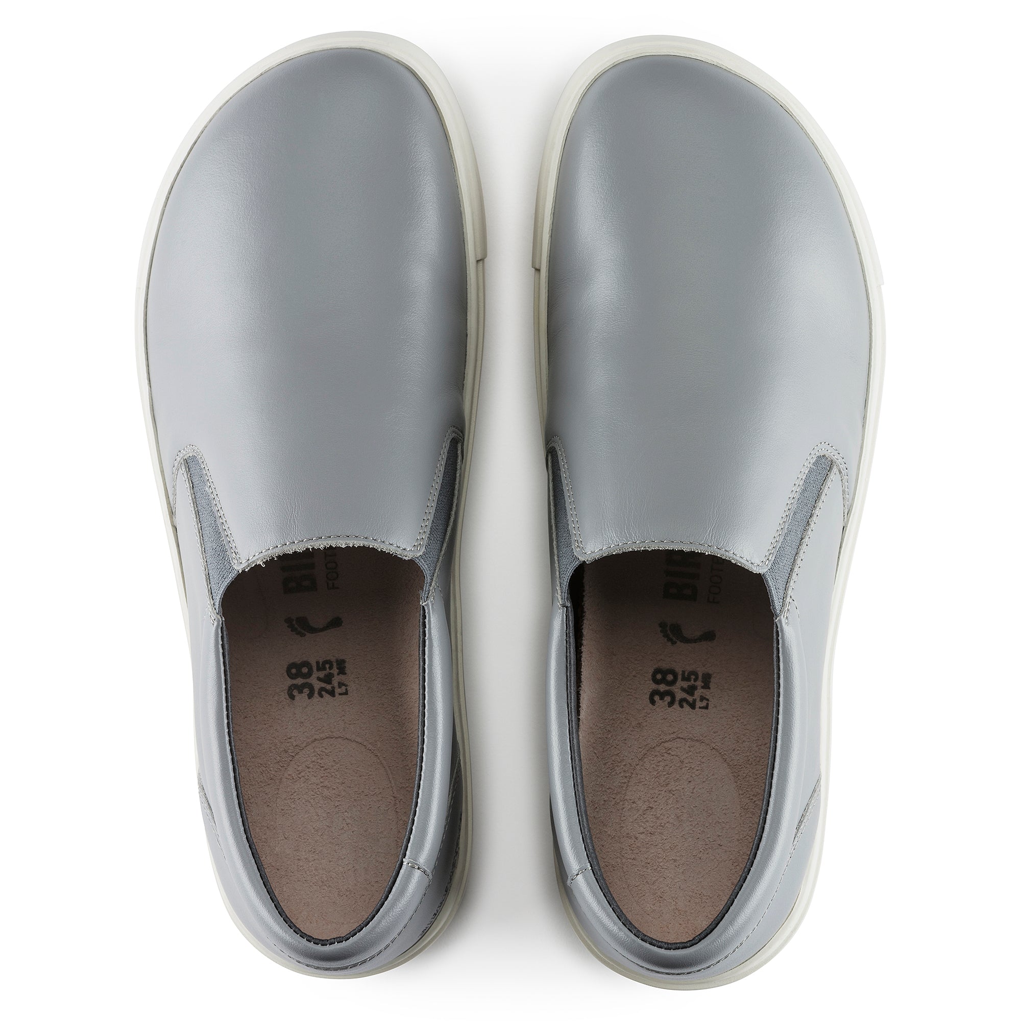 Birkenstock Oswego gray leather