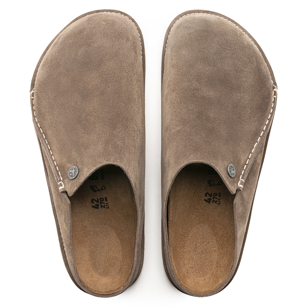 Birkenstock Zermatt 365 gray taupe suede