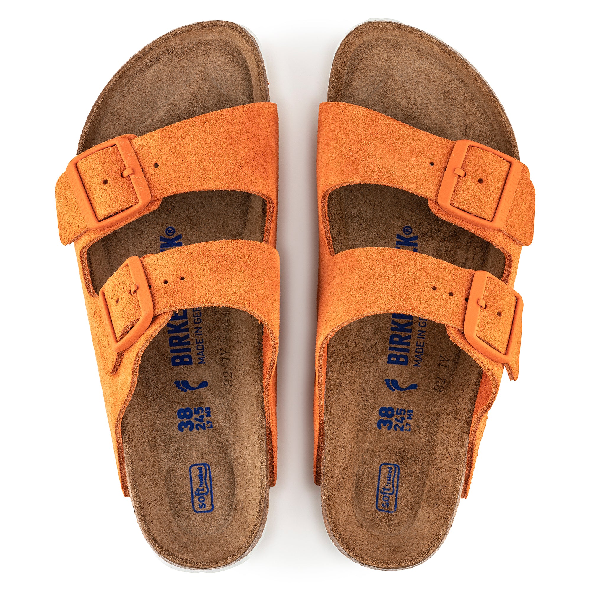 Birkenstock Limited Edition Arizona Soft Footbed russet orange suede