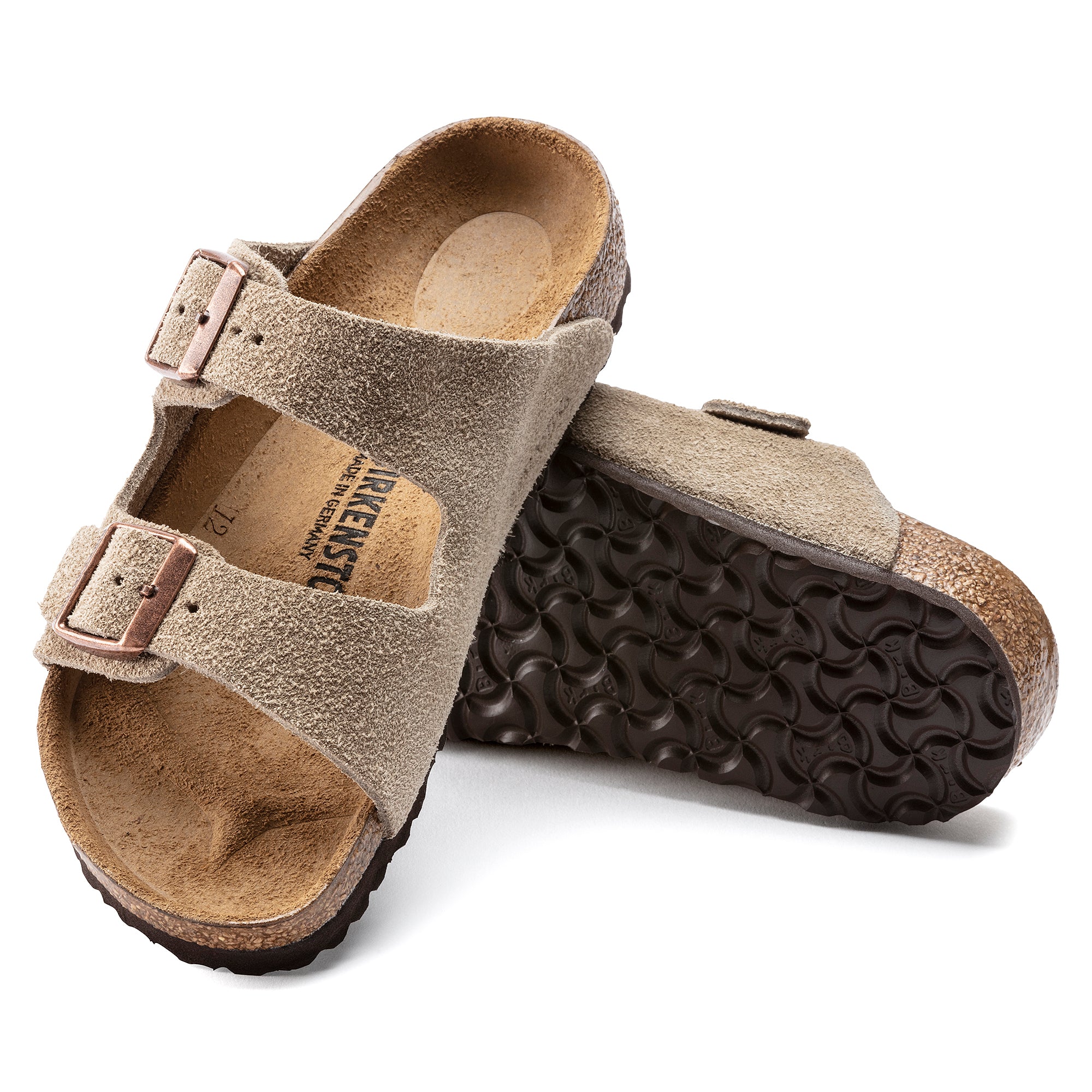 Birkenstock Kids Arizona taupe suede