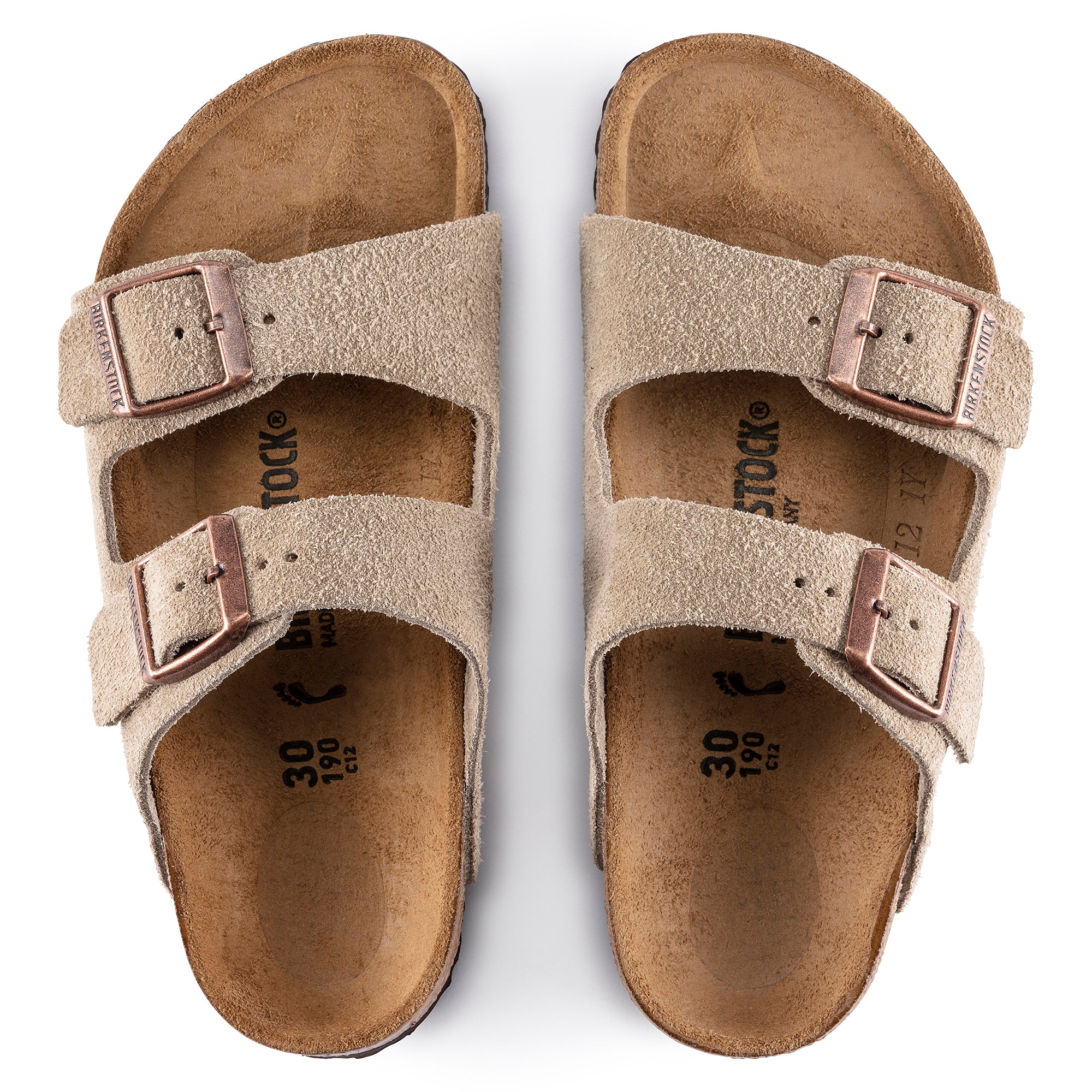 Birkenstock Kids Arizona taupe suede