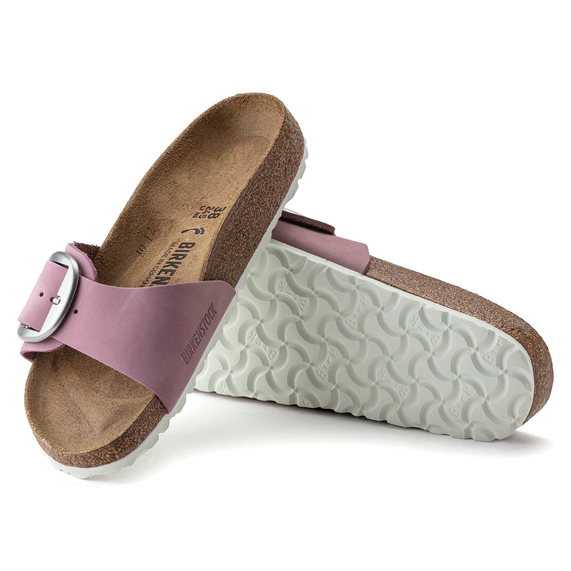 Birkenstock Madrid Big Buckle orchid nubuck
