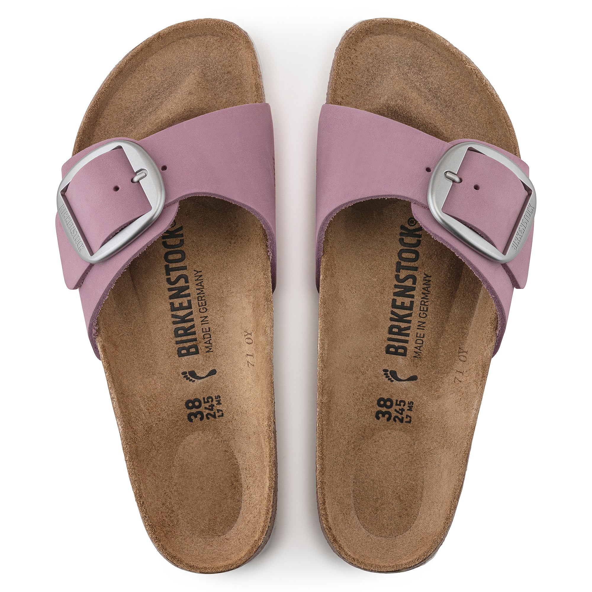 Birkenstock Madrid Big Buckle orchid nubuck