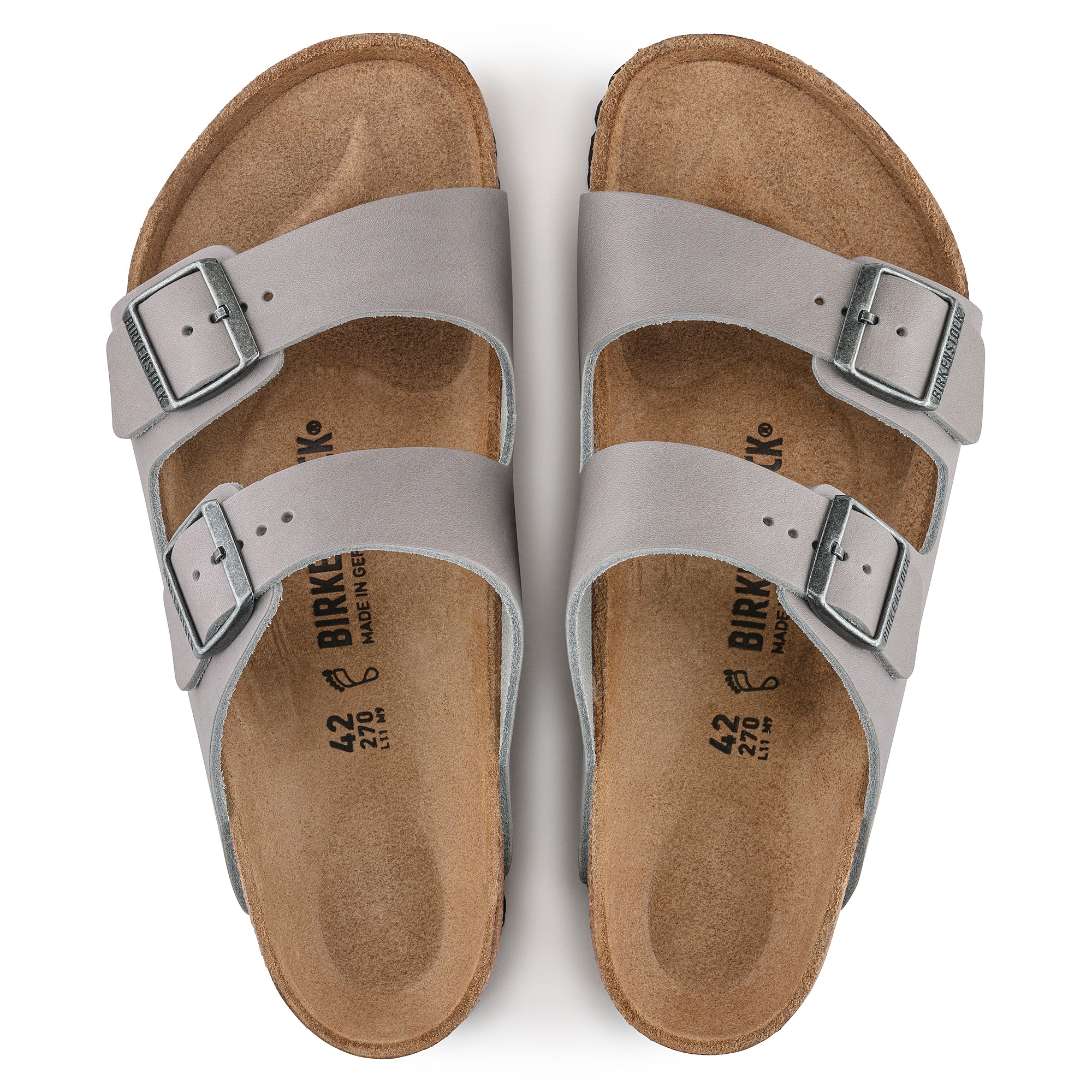 Birkenstock Arizona stone coin vintage leather