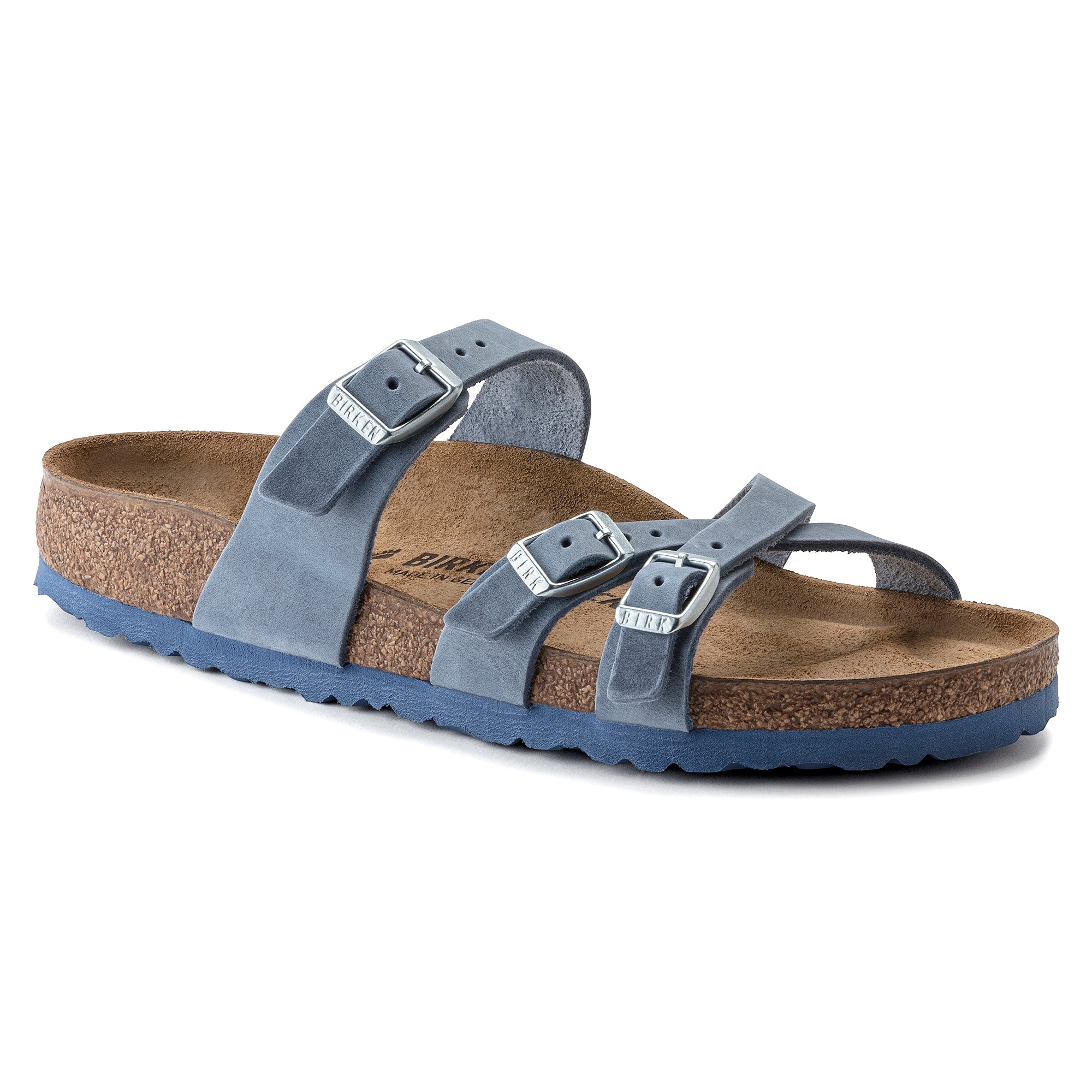 Birkenstock Limited Edition Franca dusty blue oiled leather