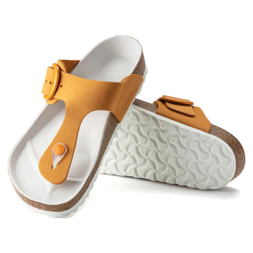 Birkenstock Gizeh Big Buckle apricot nubuck