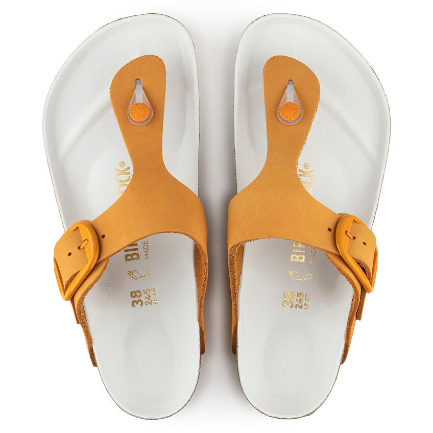 Birkenstock Gizeh Big Buckle apricot nubuck