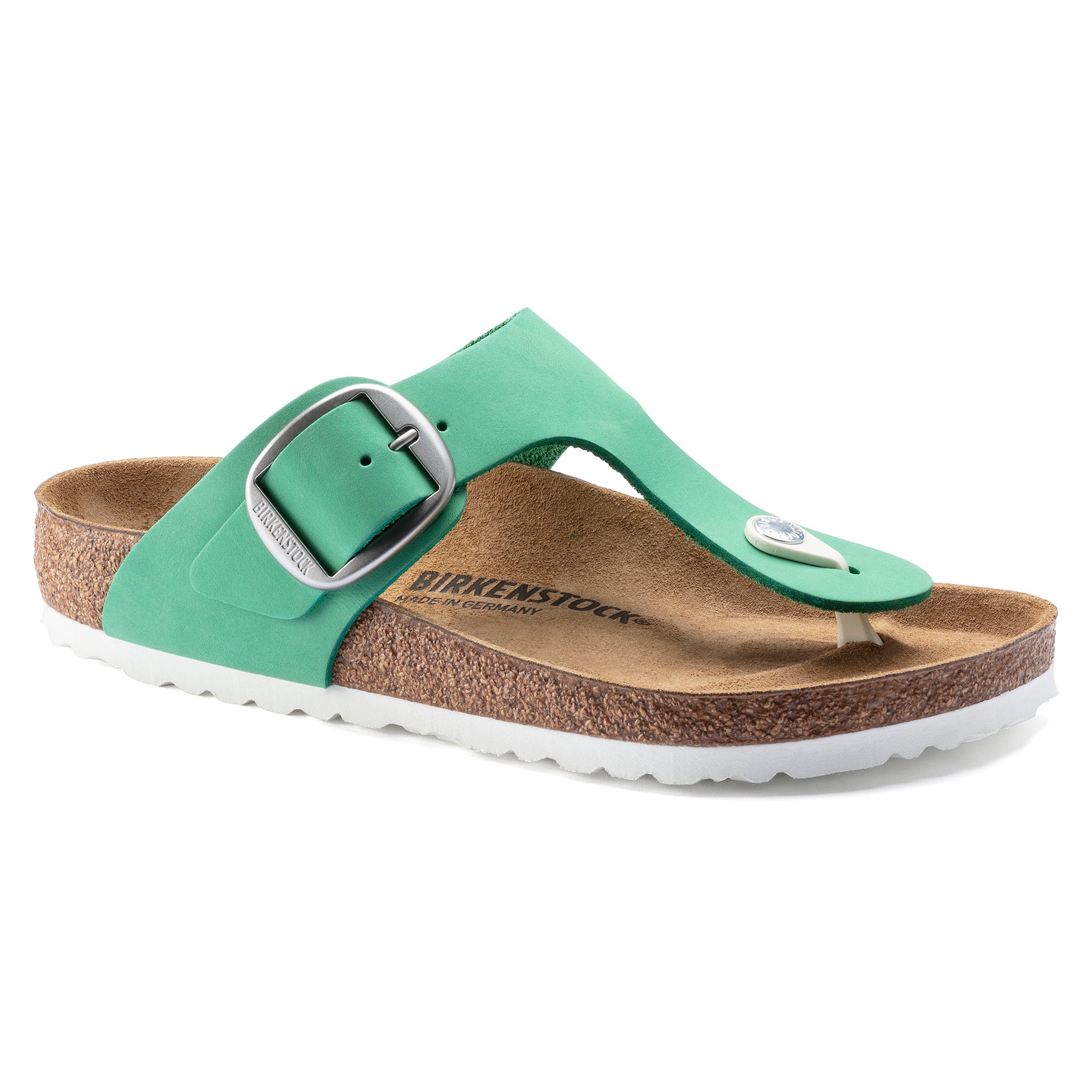 Birkenstock Limited Edition Gizeh Big Buckle bold jade nubuck