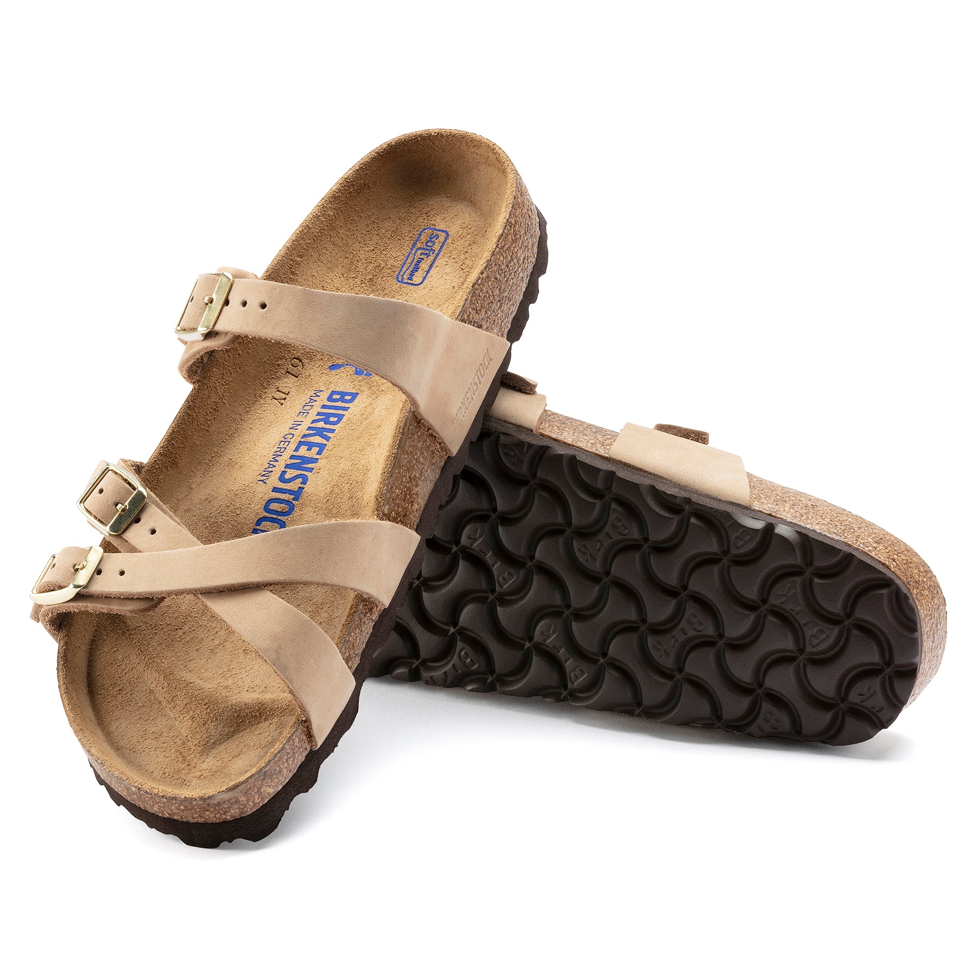 Birkenstock Limited Edition Franca Soft Footbed sandcastle nubuck