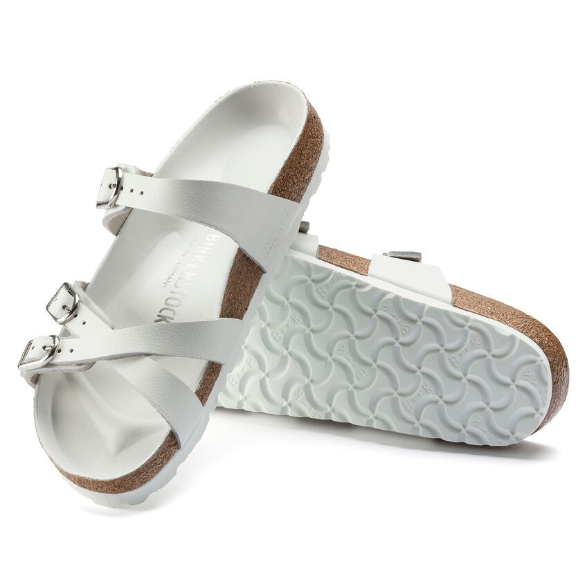 Birkenstock Franca Hex white leather