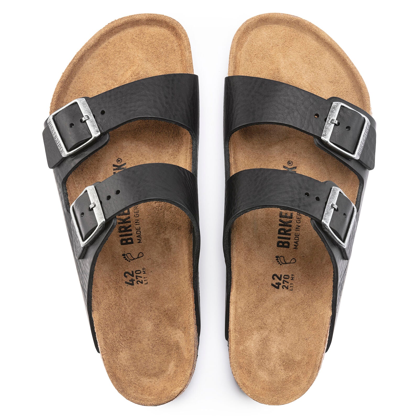 Birkenstock Arizona Grip black vintage leather
