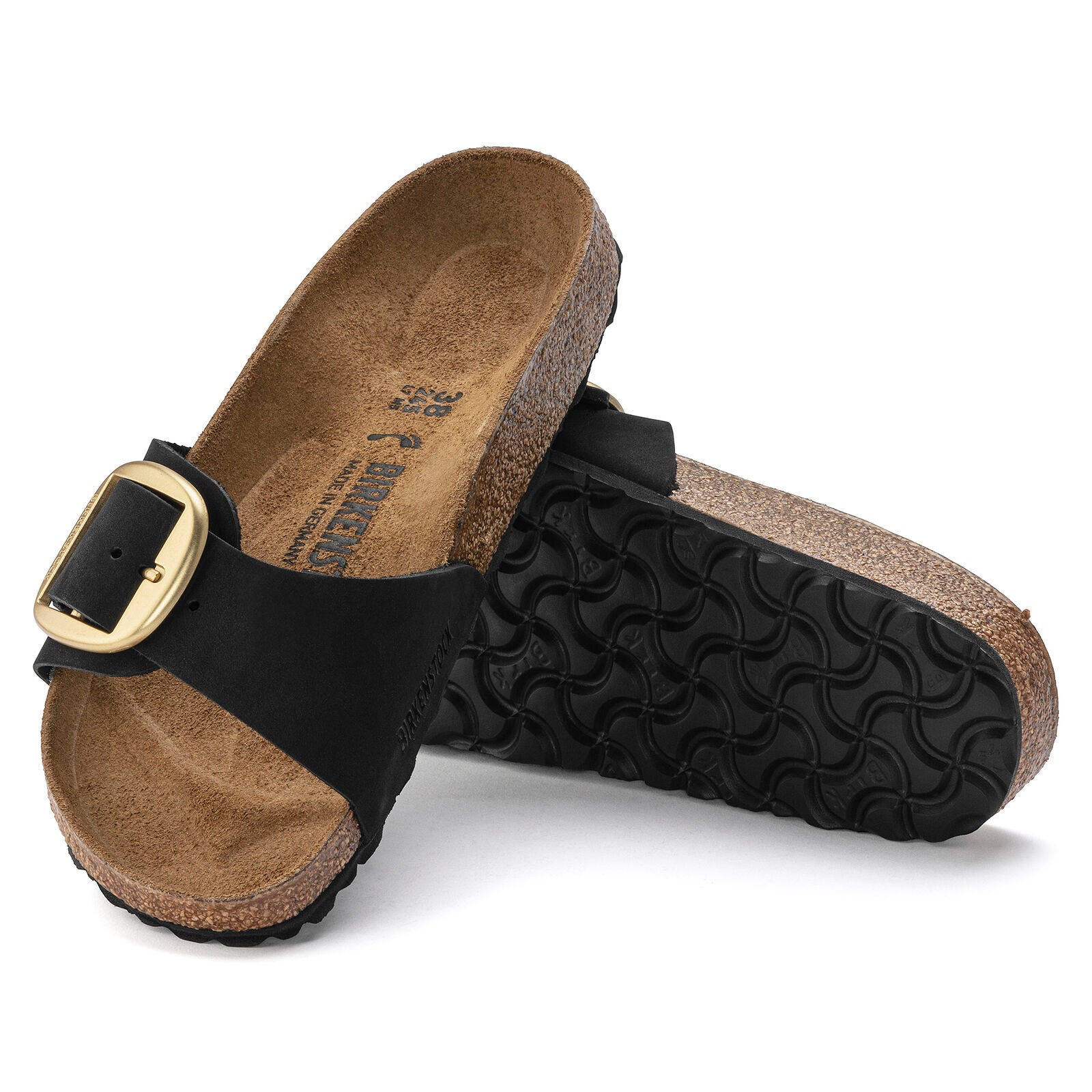 Birkenstock Limited Edition Madrid Big Buckle black nubuck