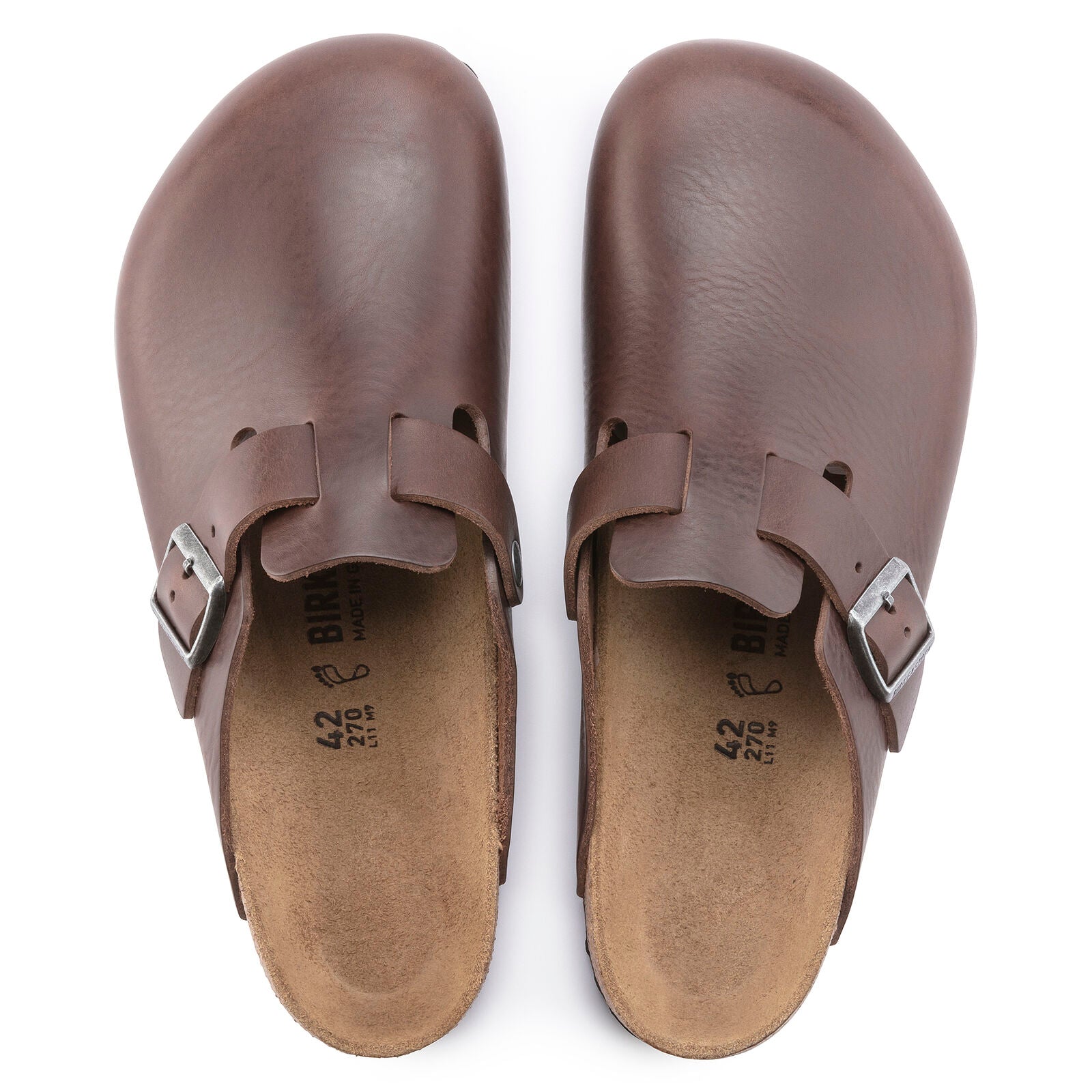 Birkenstock Boston Grip roast vintage leather