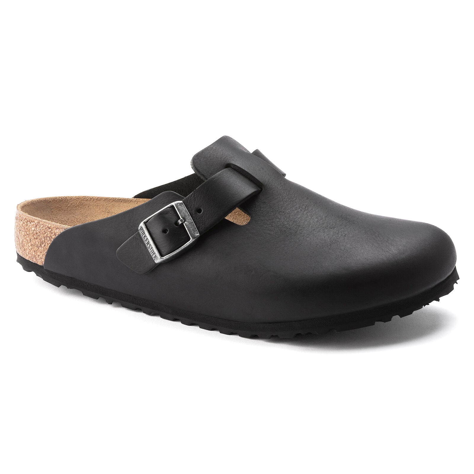 Birkenstock Boston Grip black vintage leather